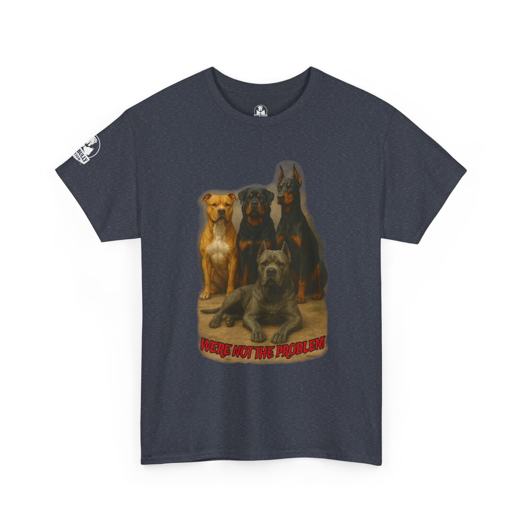 Urban Edge™ Iron Loyalty T-Shirt – Breed Advocacy Dog Lover Graphic Tee | Pit Bull, Rottweiler, Cane Corso & Doberman Shirt | Guardian Breed Awareness Apparel