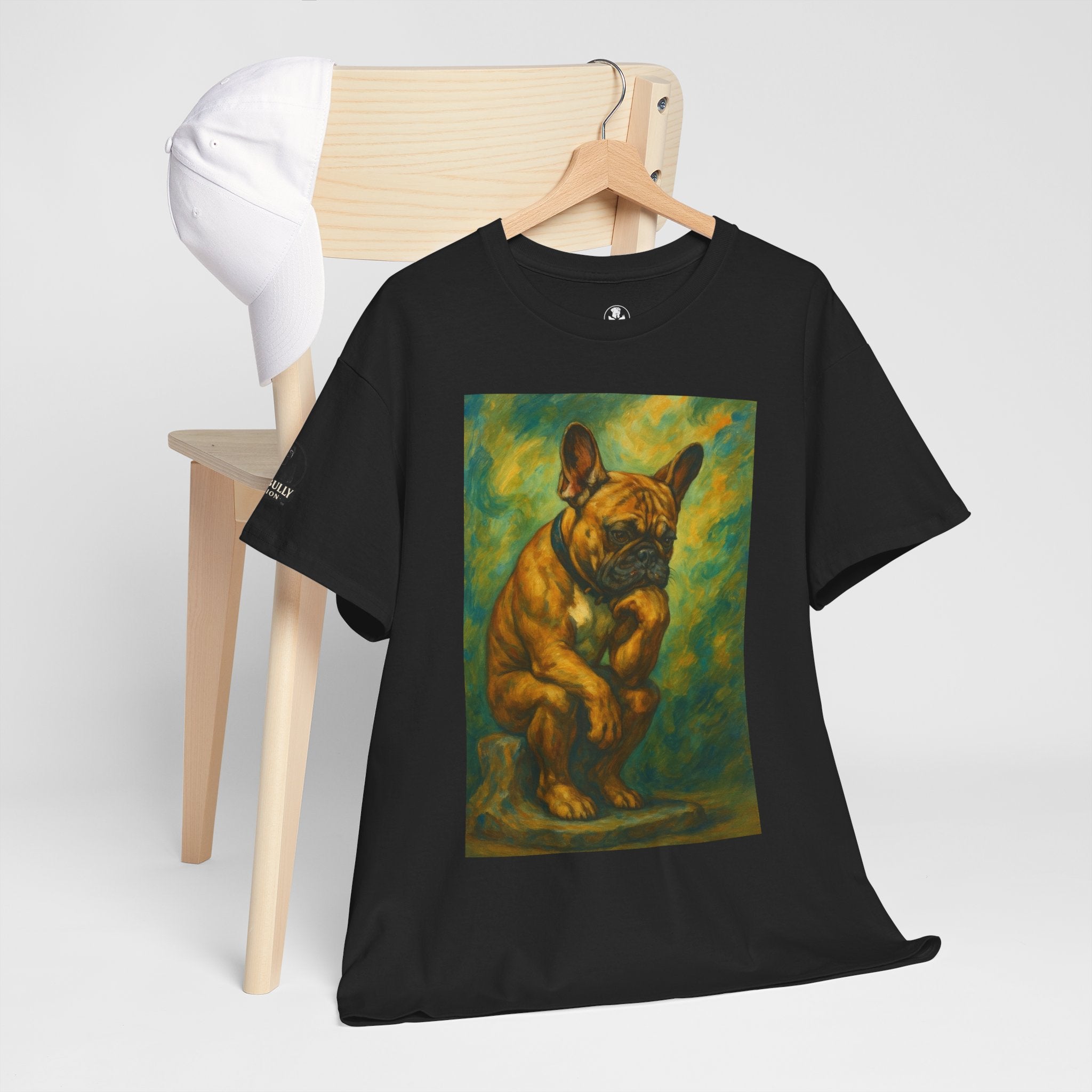 French Bulldog Deep Thoughts Shirt, Frenchie Gift, French Bulldog Dog Lover Tee