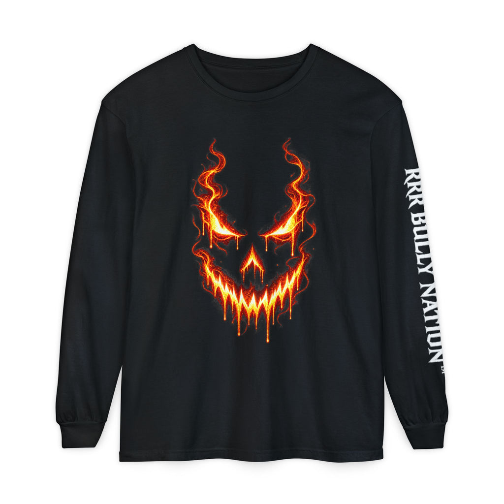 Midnight Ember Long Sleeve Graphic T-Shirt