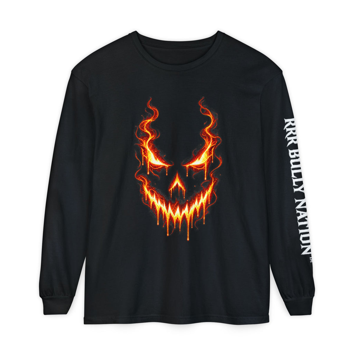 Midnight Ember Long Sleeve Graphic T-Shirt