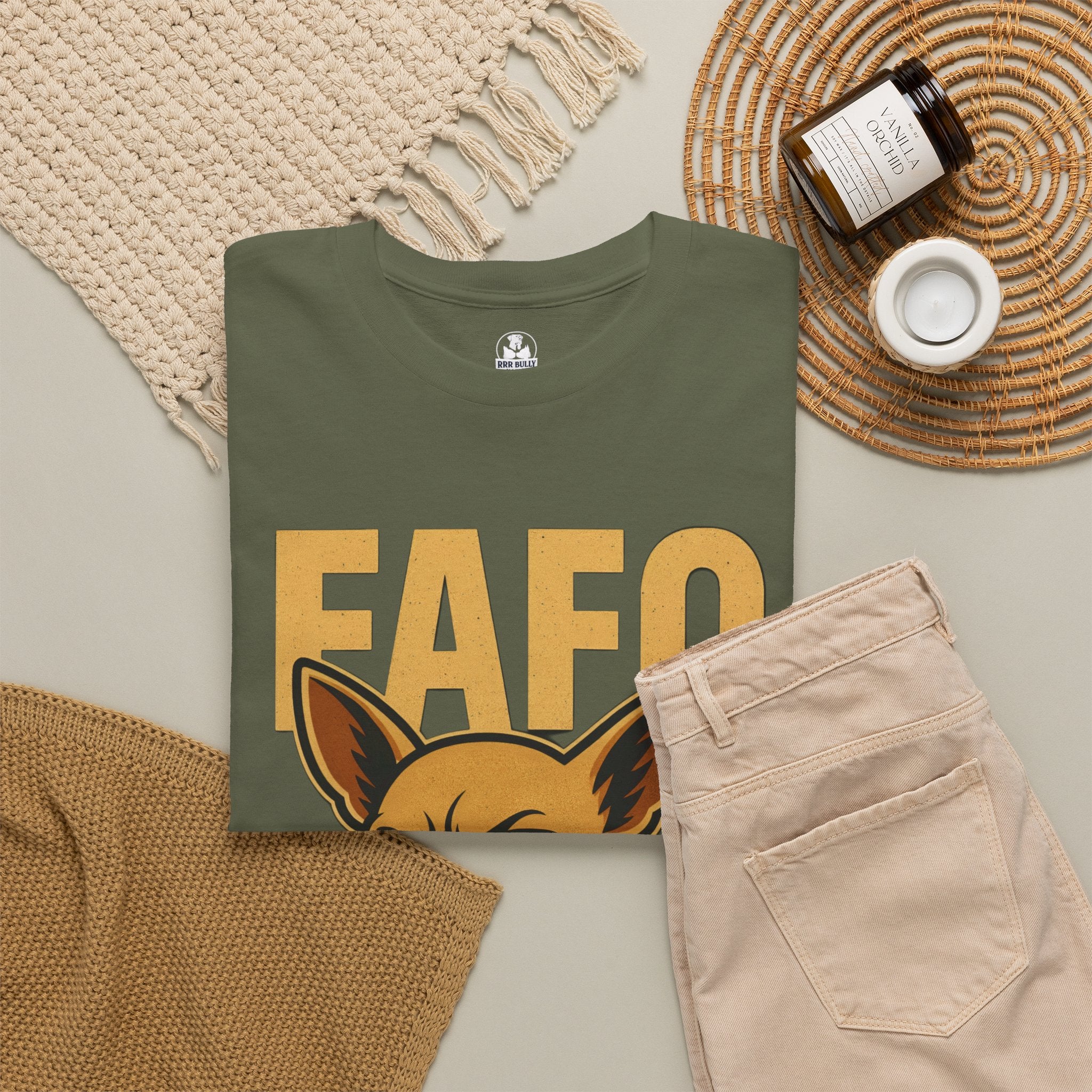 FAFO Chihuahua T-Shirt | Small Dog Big Attitude Graphic Tee | Funny Chihuahua Shirt | Urban Edge™
