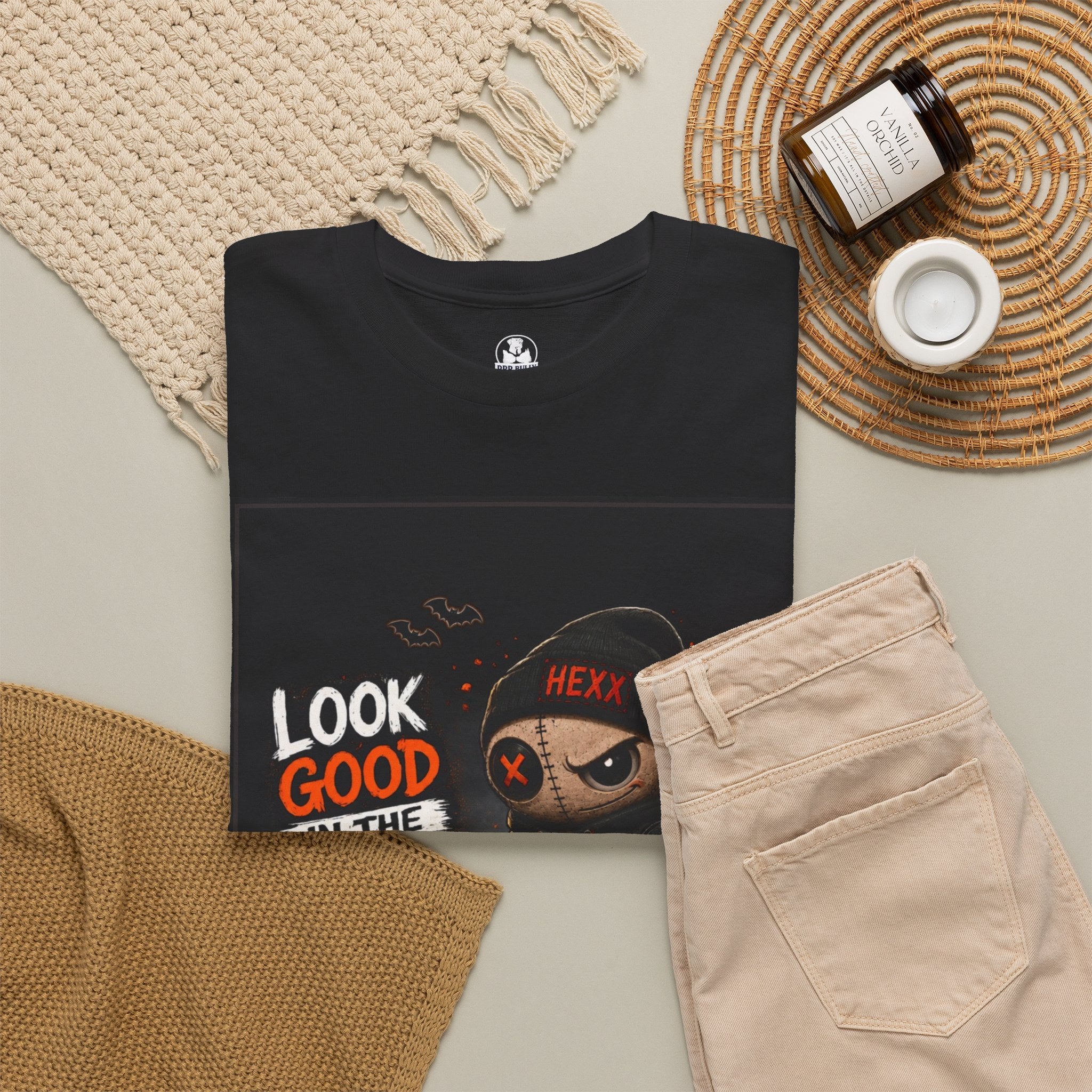 HEXX™ Look Good in the Dark Unisex Graphic T-Shirt