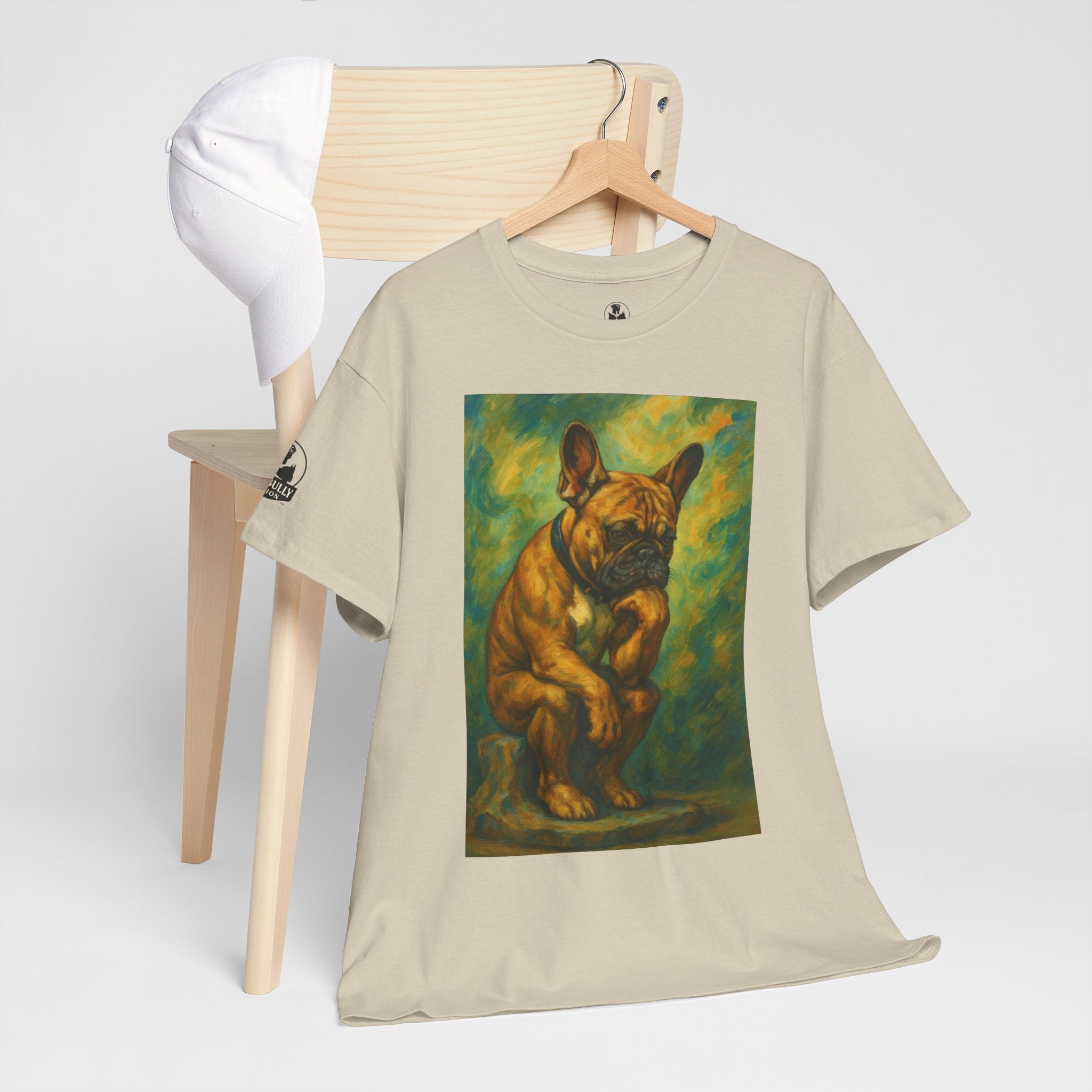 French Bulldog Deep Thoughts Shirt, Frenchie Gift, French Bulldog Dog Lover Tee