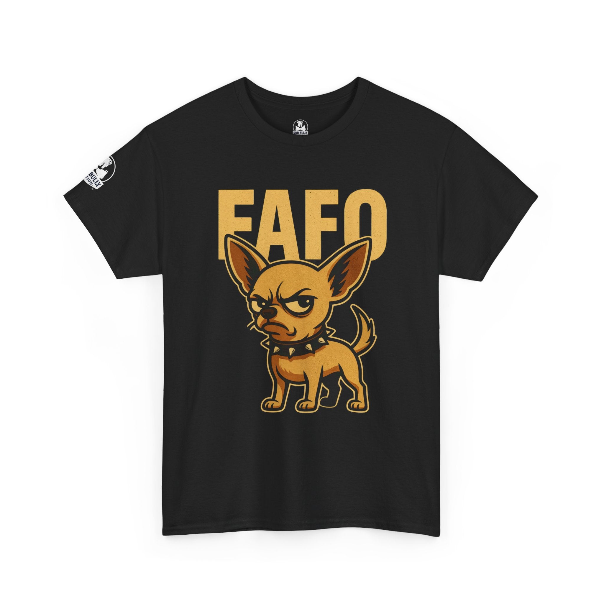 FAFO Chihuahua T-Shirt | Small Dog Big Attitude Graphic Tee | Funny Chihuahua Shirt | Urban Edge™
