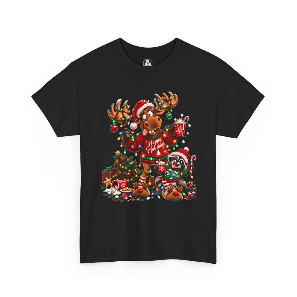 Blitz and Rascal Christmas Graphic T Shirt