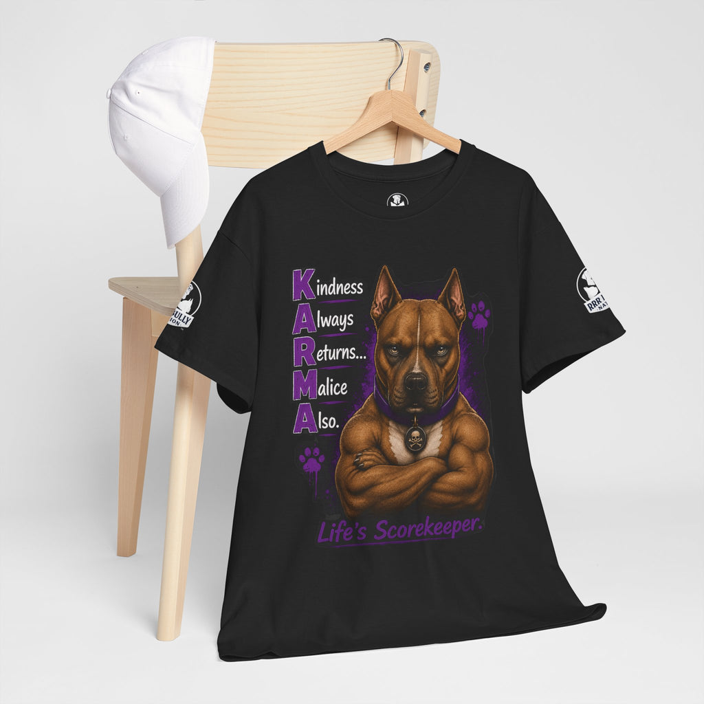 Life’s Scorekeeper™ Karma T-Shirt | Inspirational Karma Graphic Tee | Motivational Mindset Apparel | Accountability Quote Shirt | Urban Edge™