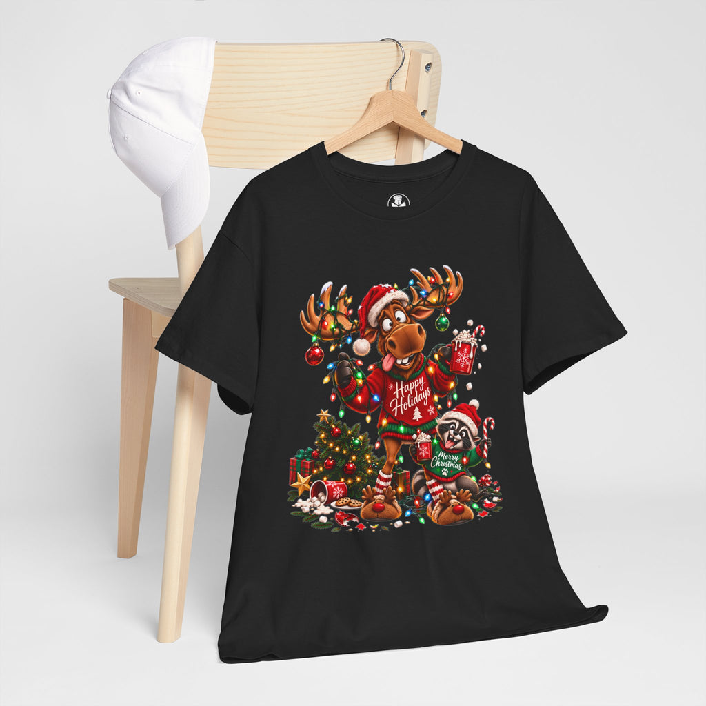 Blitz and Rascal Christmas Graphic T Shirt