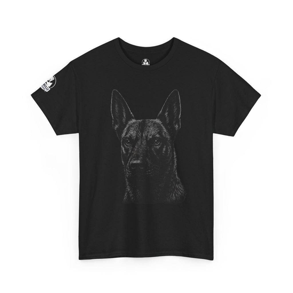 Belgian Malinois Dog Lover T-Shirt | Belgian Malinois Guardian Breed Graphic Tee | Working Dog Unisex Heavy Cotton Shirt