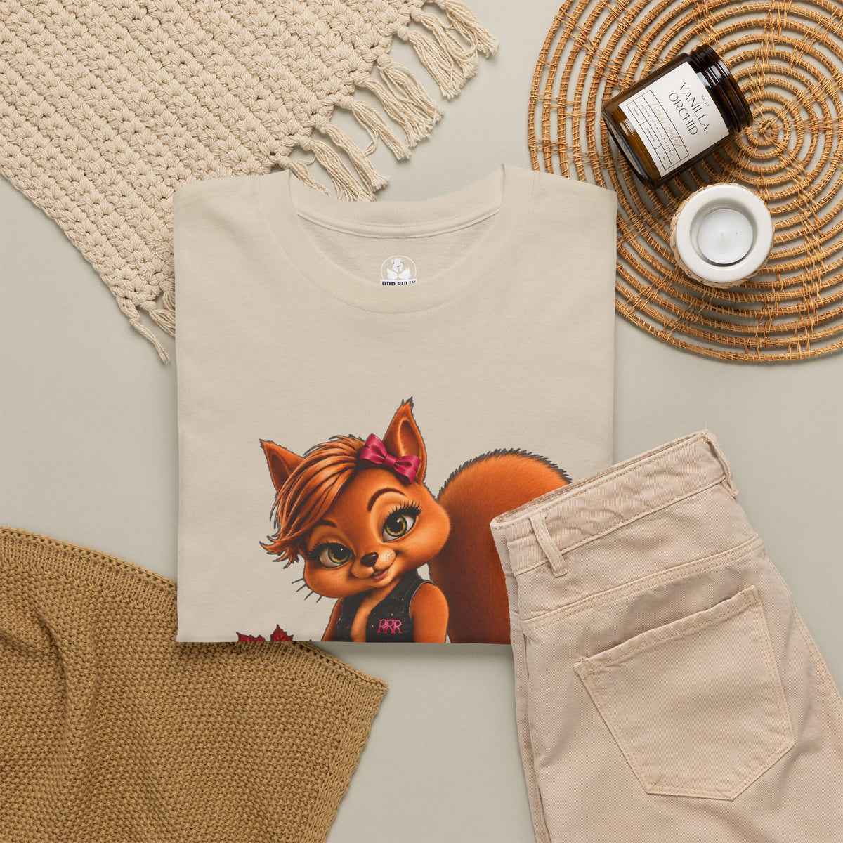Linah™ Nutz for Fall Limited Edition Collection Short Sleeve Tee