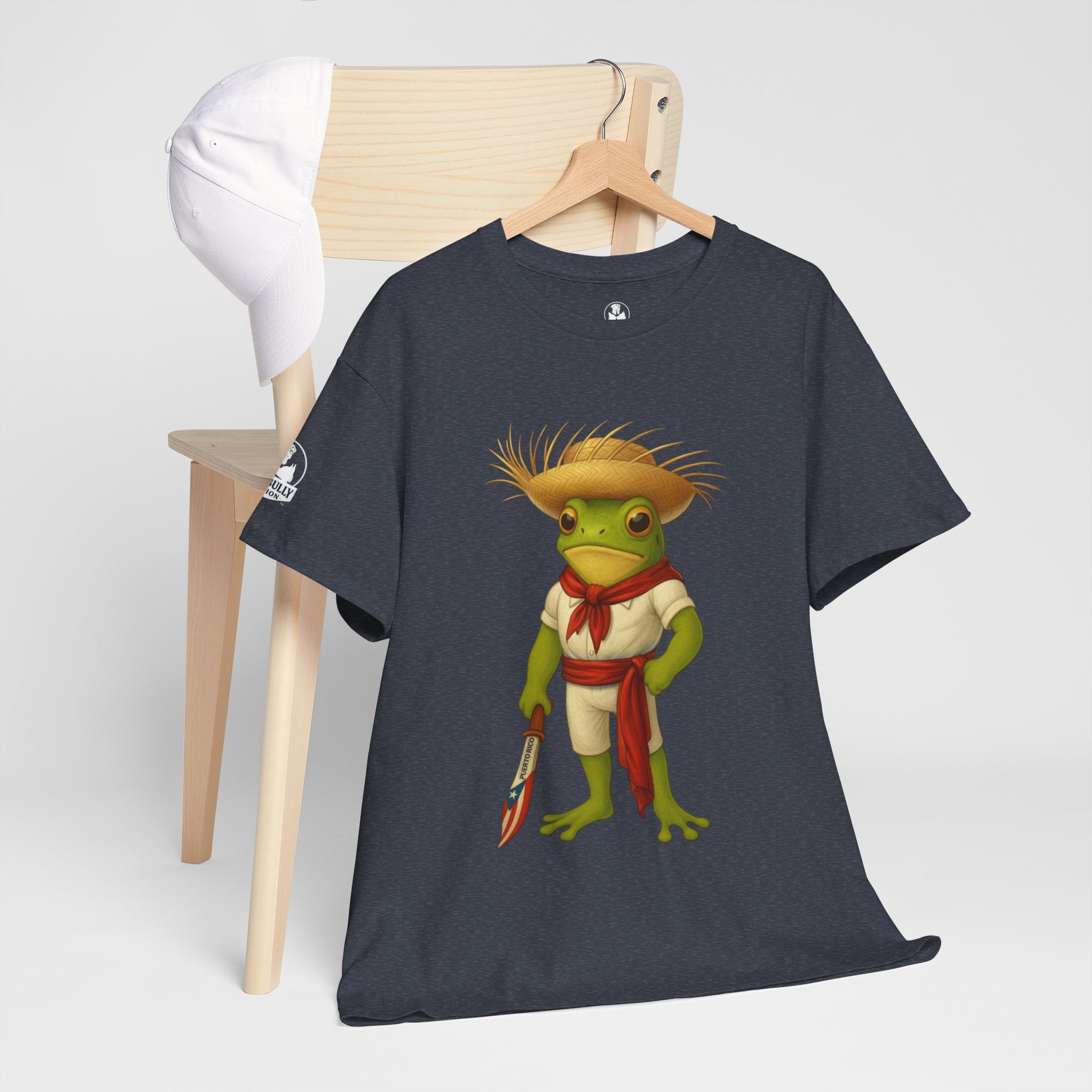 Coqui Jibaro Shirt, Puerto Rican Pride Tee, Boricua Heritage T-Shirt, Puerto Rico Cultural Shirt, Coqui Frog Graphic Tee, Unisex Cotton Tee