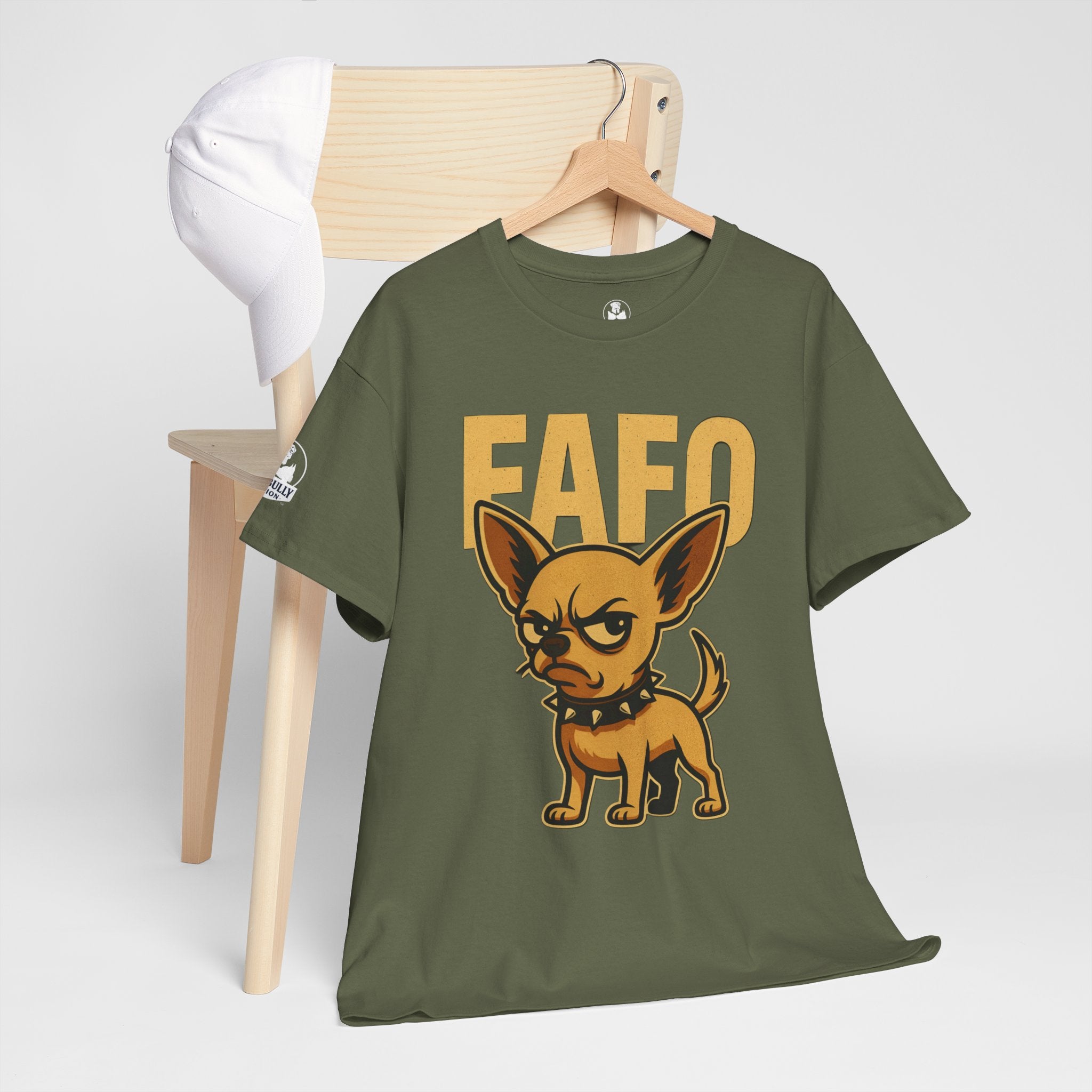 FAFO Chihuahua T-Shirt | Small Dog Big Attitude Graphic Tee | Funny Chihuahua Shirt | Urban Edge™