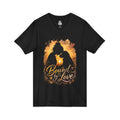 Bound by Love Dog Lover Sunset Silhouette V-Neck T-Shirt