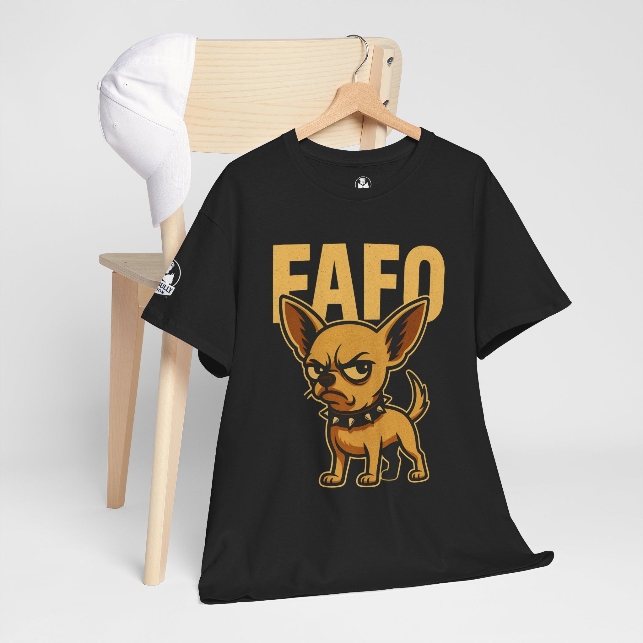 FAFO Chihuahua T-Shirt | Small Dog Big Attitude Graphic Tee | Funny Chihuahua Shirt | Urban Edge™