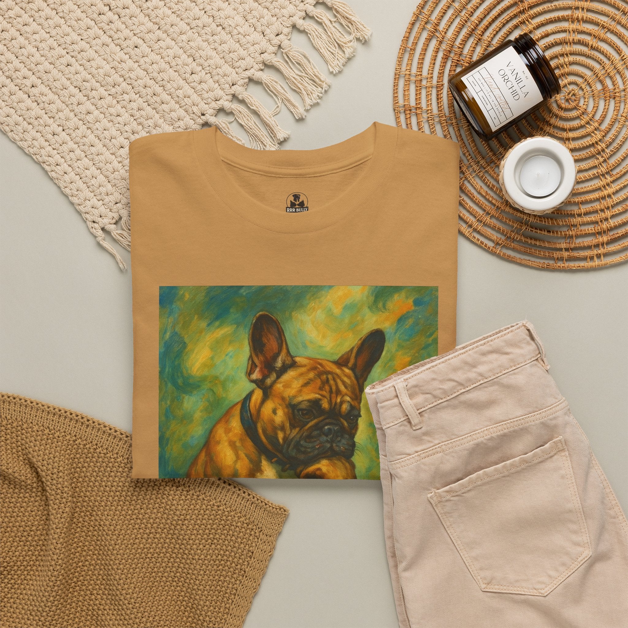 French Bulldog Deep Thoughts Shirt, Frenchie Gift, French Bulldog Dog Lover Tee
