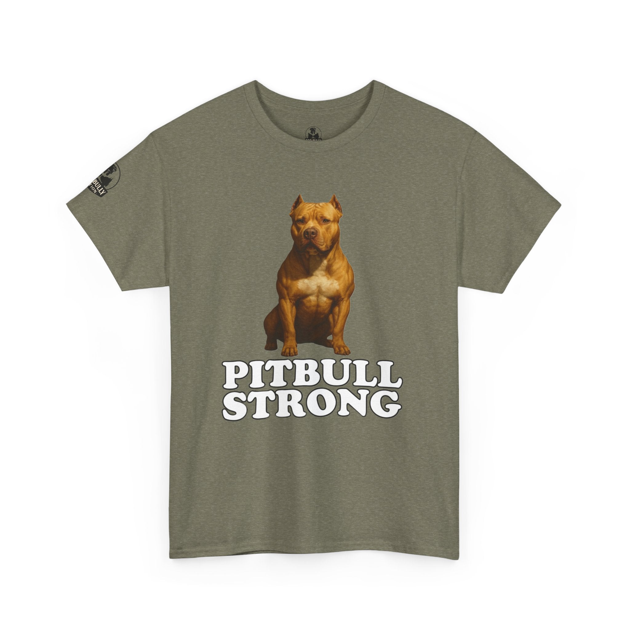 Pitbull Strong T-Shirt | Pit Bull Graphic Tee | Pit Bull Lover Gift | Strength & Loyalty Dog Shirt | Urban Edge™