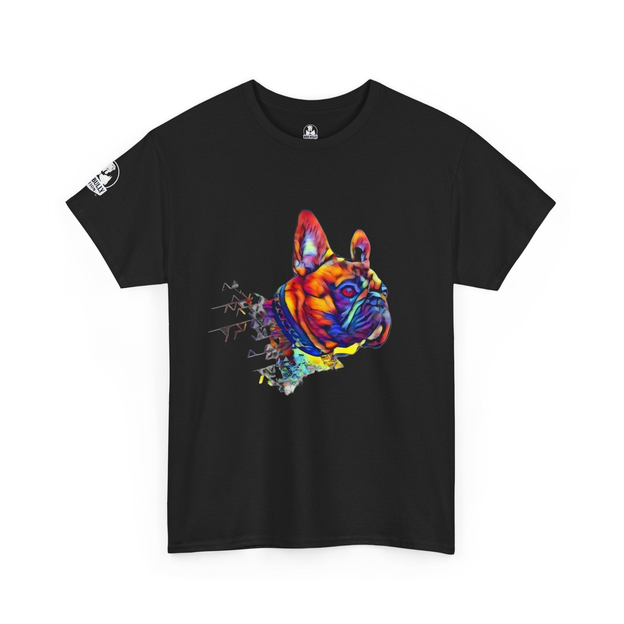 French Bulldog Unisex T-Shirt | Colorful Frenchie Graphic Tee | French Bulldog Lover Gift | Frenchie Owner Apparel | Spectrum™ | WhimsyWear™