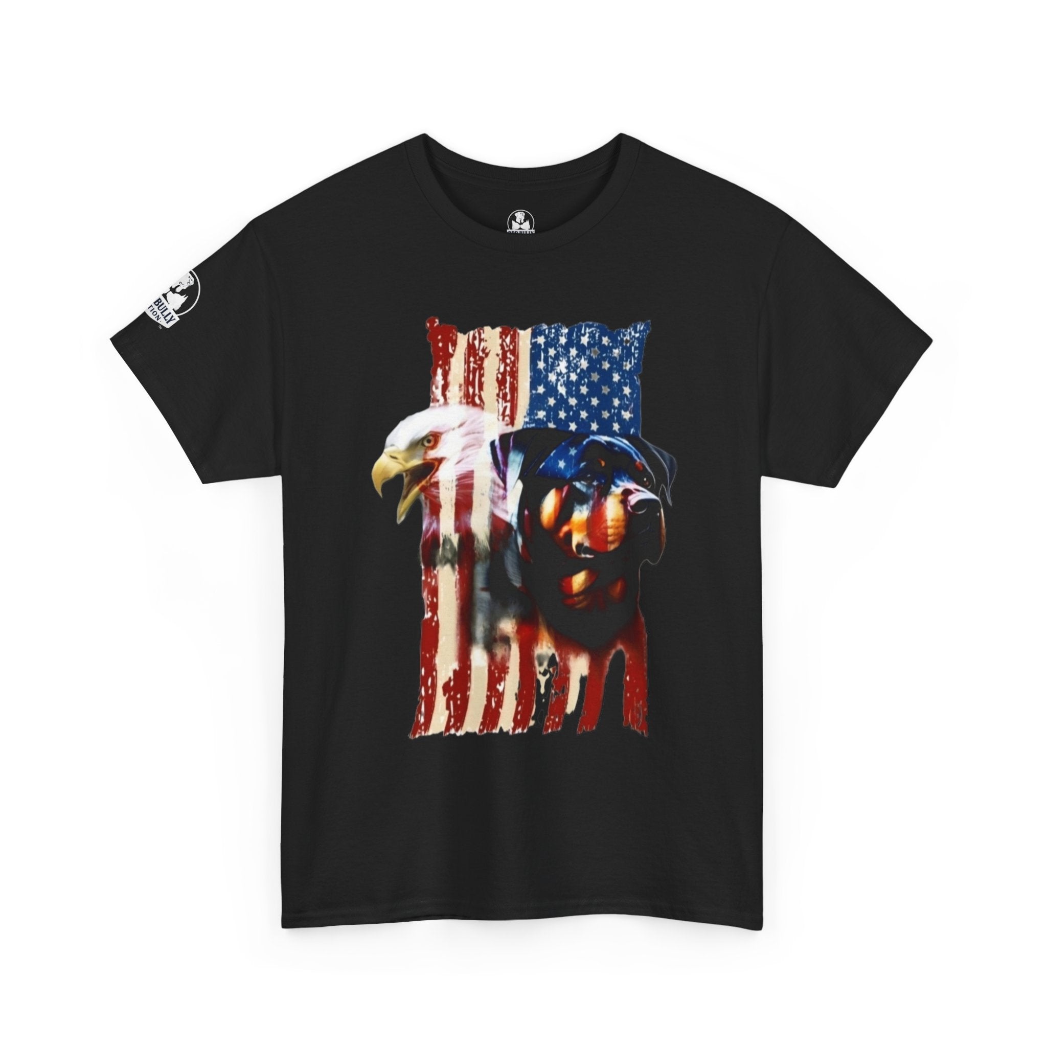 Rottweiler T-Shirt, Eagle Graphic Tee, Dog Lover Gift, Rottweiler Graphic Shirt, American Eagle Apparel, Talon & Fang™