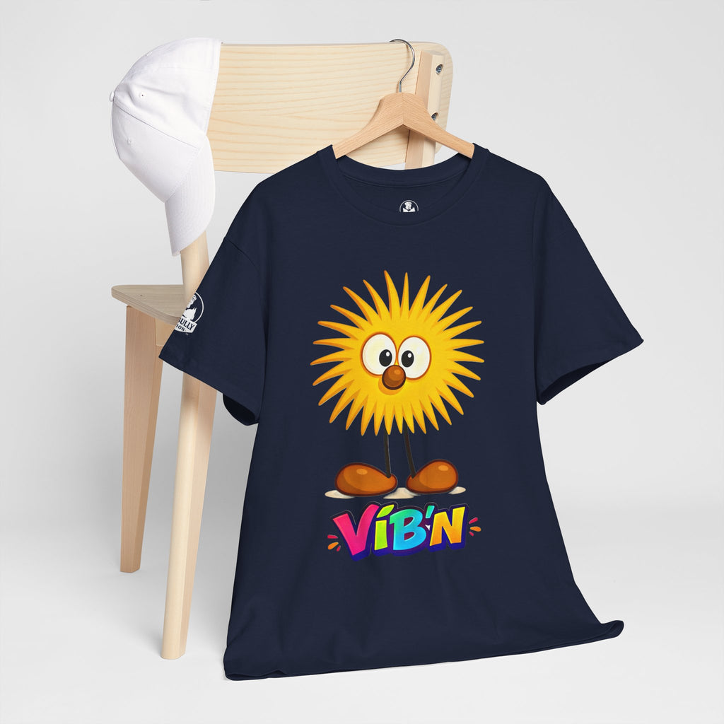 Vib’N Ig-Man Unisex T-Shirt | Positive Vibes Graphic Tee | Whimsical Character Art Shirt | Creative Lifestyle Apparel | WhimsyWear™