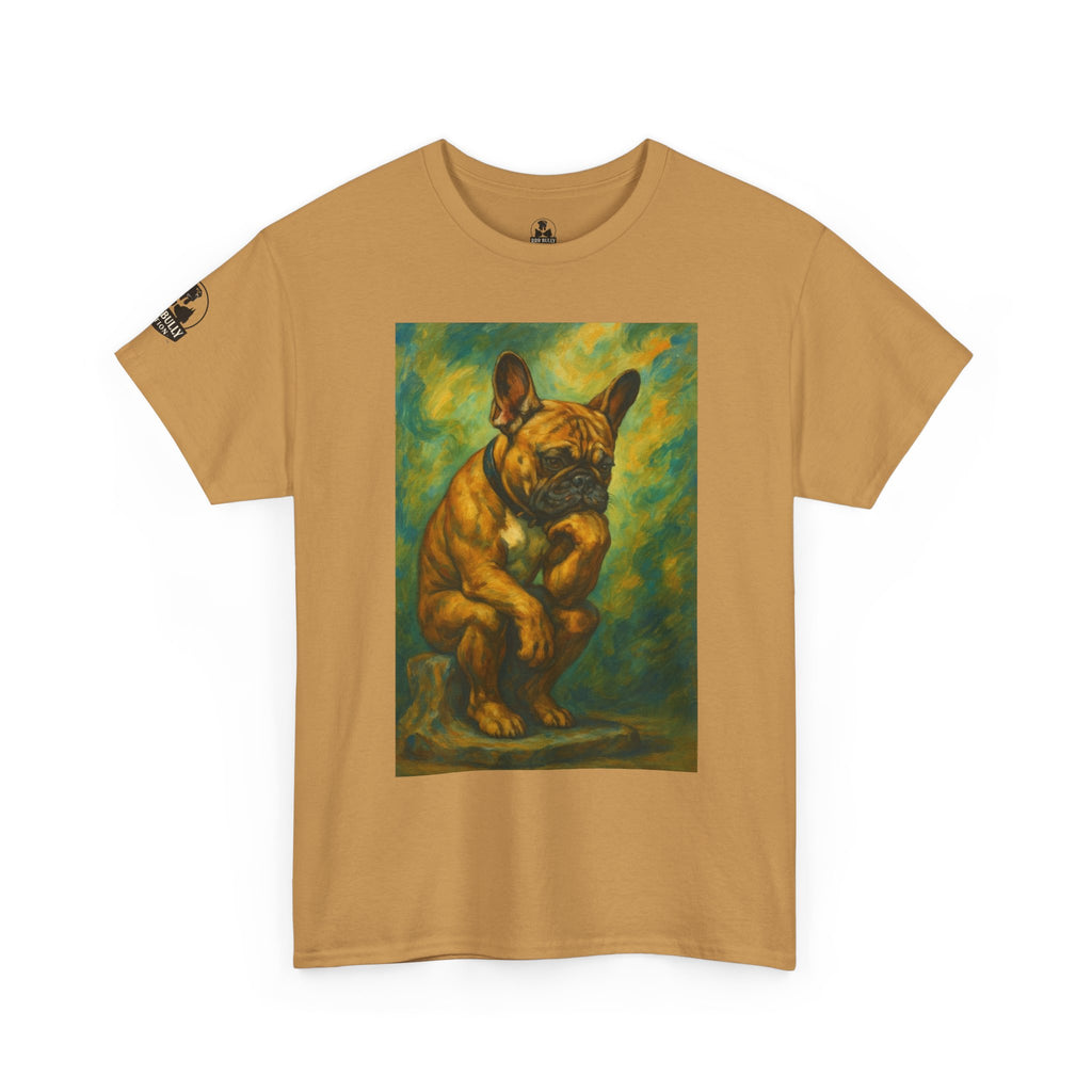 French Bulldog Deep Thoughts Shirt, Frenchie Gift, French Bulldog Dog Lover Tee
