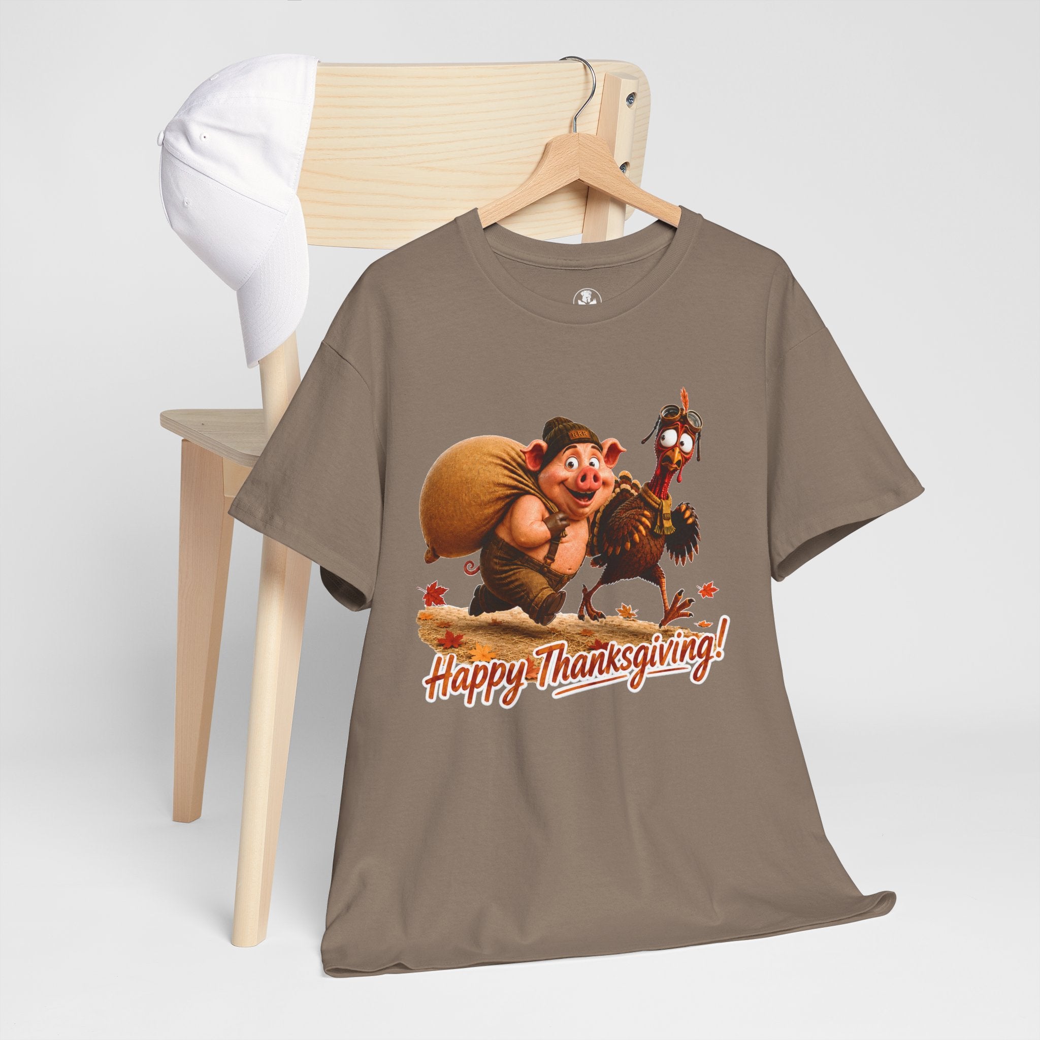 Pluck & Curly™ Limited Edition Thanksgiving Graphic Unisex T-Shirt