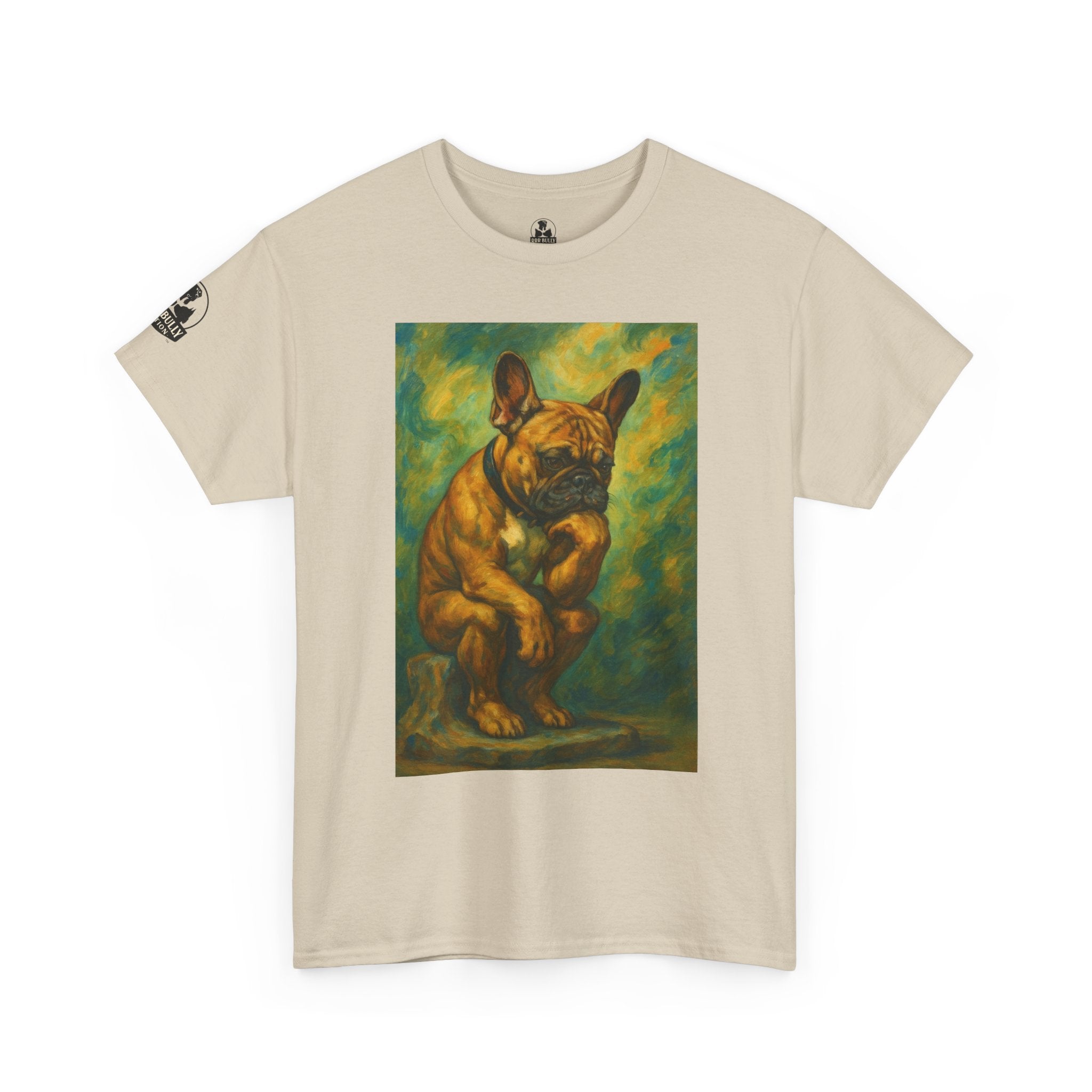 French Bulldog Deep Thoughts Shirt, Frenchie Gift, French Bulldog Dog Lover Tee