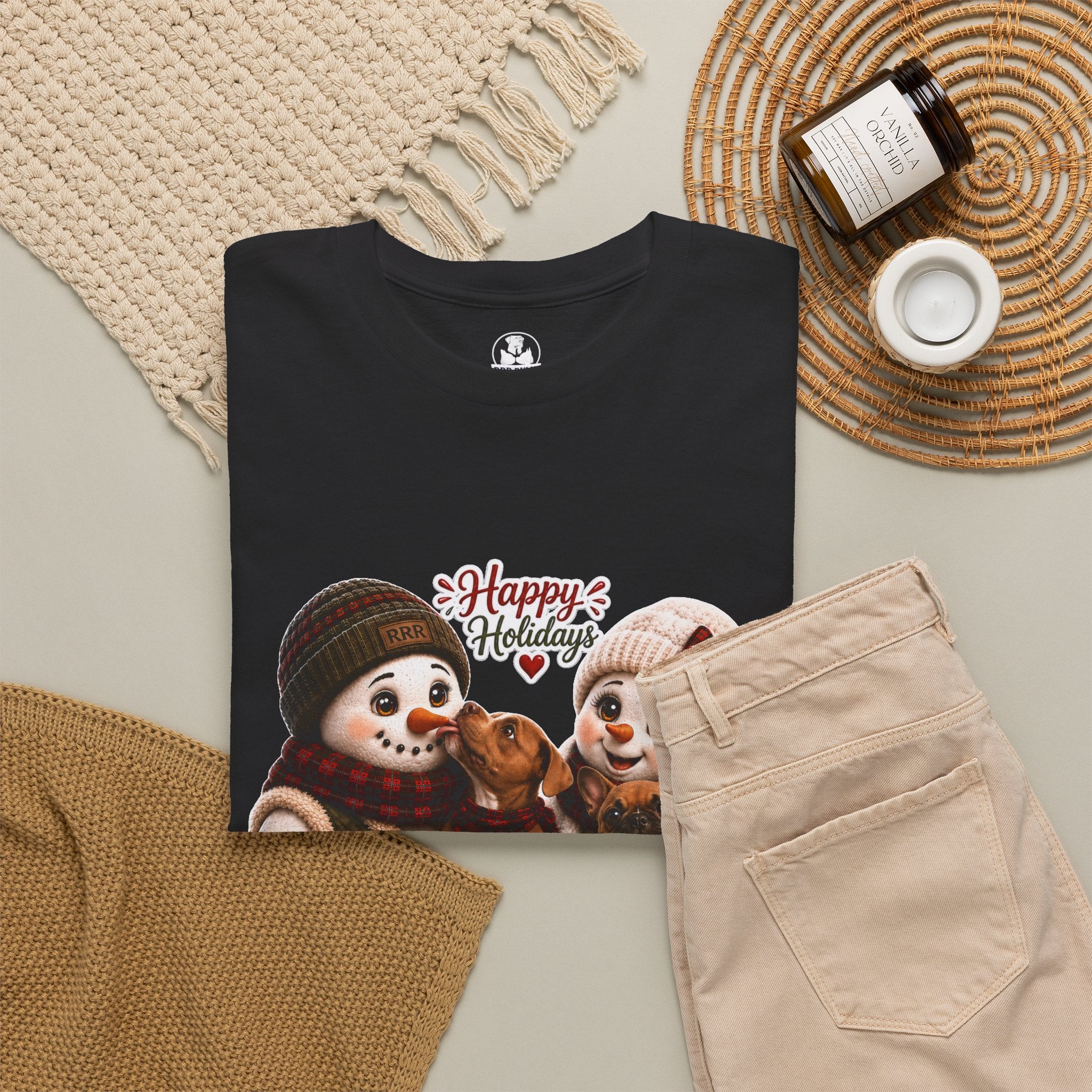 Limited Edition Chill & Lumi™️ with Friends Christmas Graphic Unisex T-Shirt