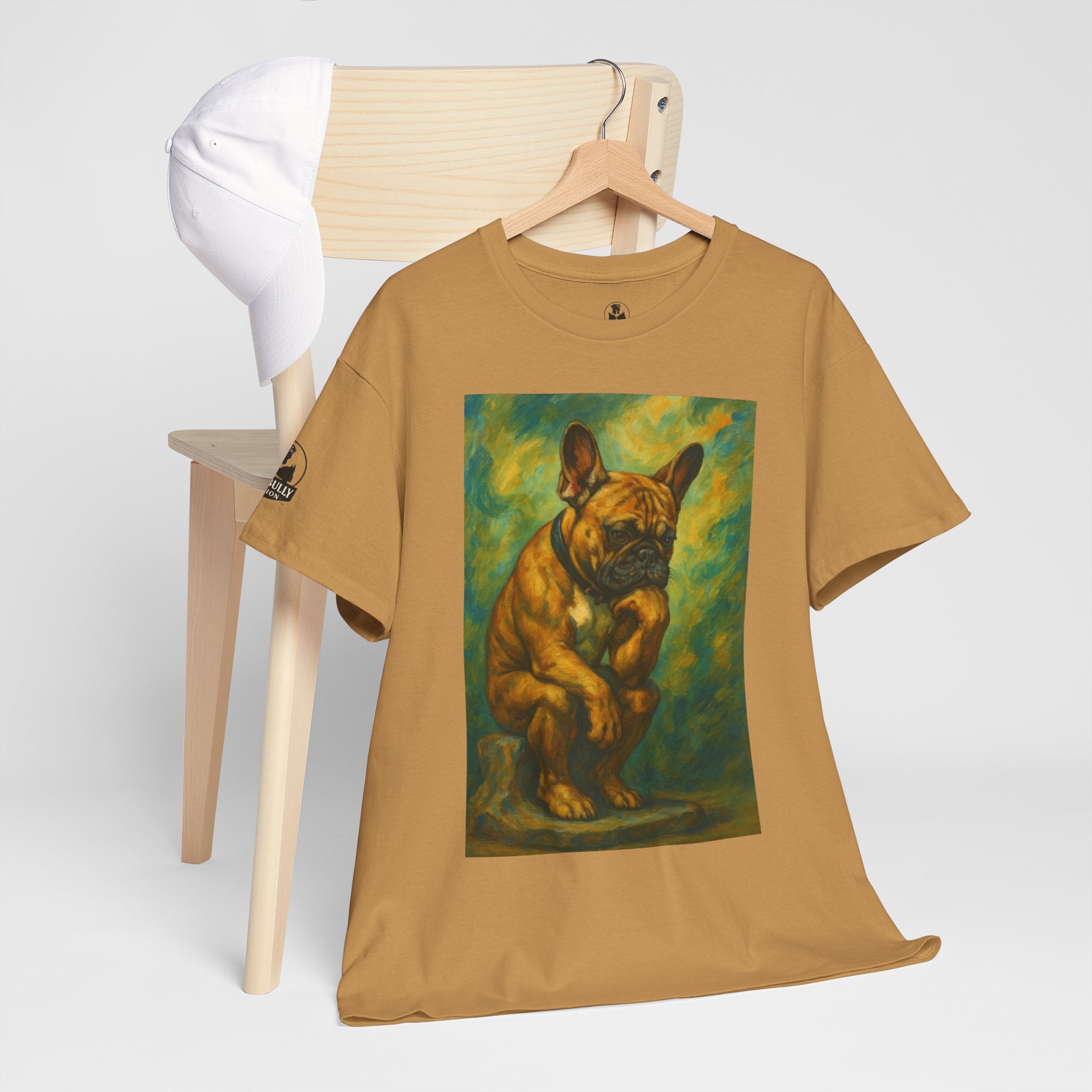 French Bulldog Deep Thoughts Shirt, Frenchie Gift, French Bulldog Dog Lover Tee