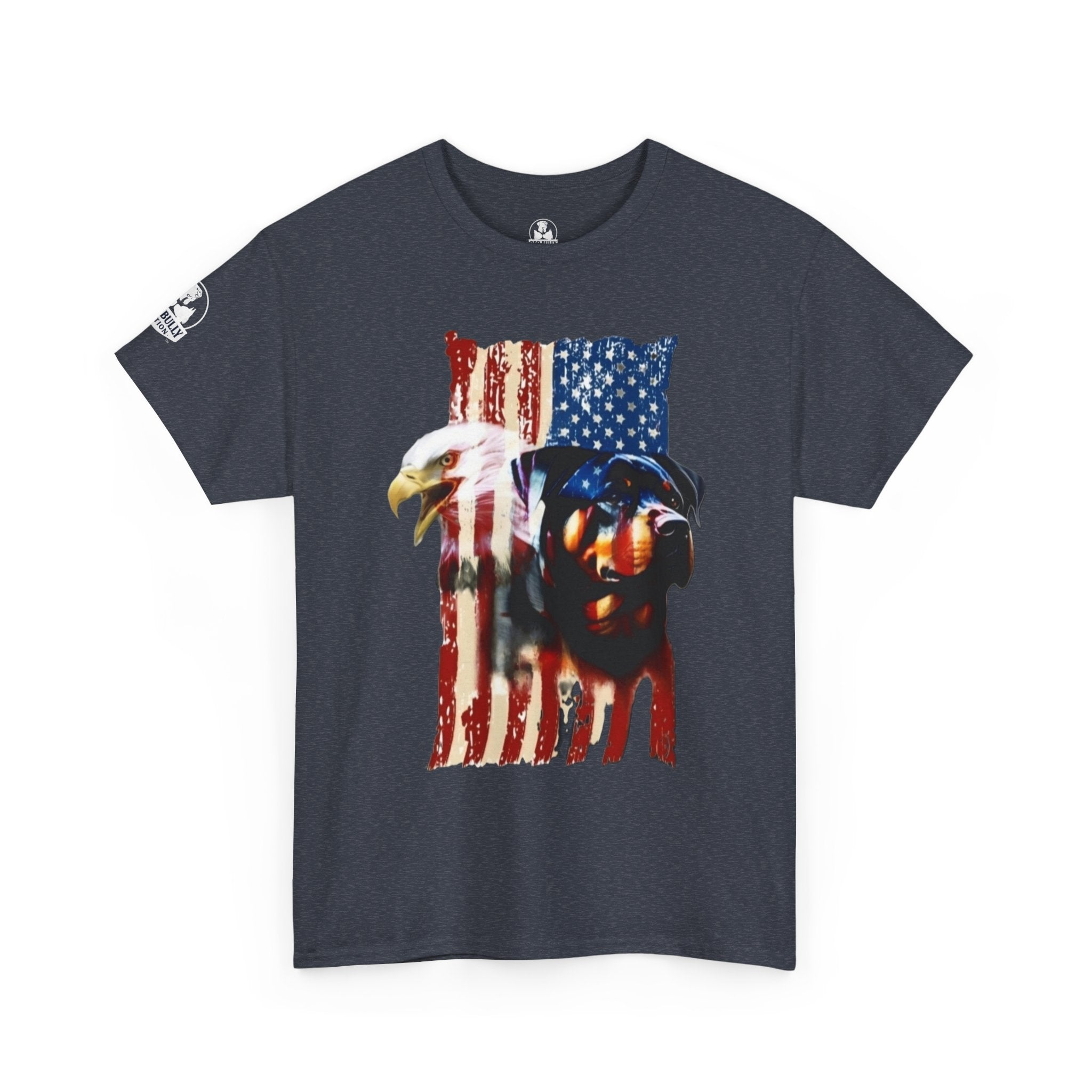 Rottweiler T-Shirt, Eagle Graphic Tee, Dog Lover Gift, Rottweiler Graphic Shirt, American Eagle Apparel, Talon & Fang™