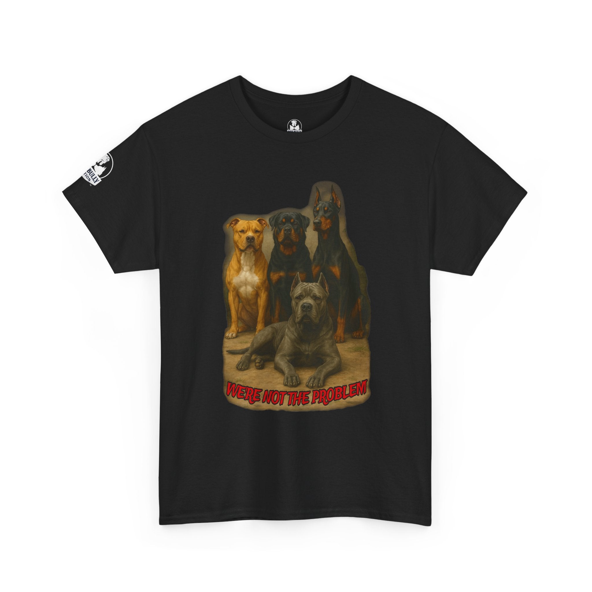 Urban Edge™ Iron Loyalty T-Shirt – Breed Advocacy Dog Lover Graphic Tee | Pit Bull, Rottweiler, Cane Corso & Doberman Shirt | Guardian Breed Awareness Apparel