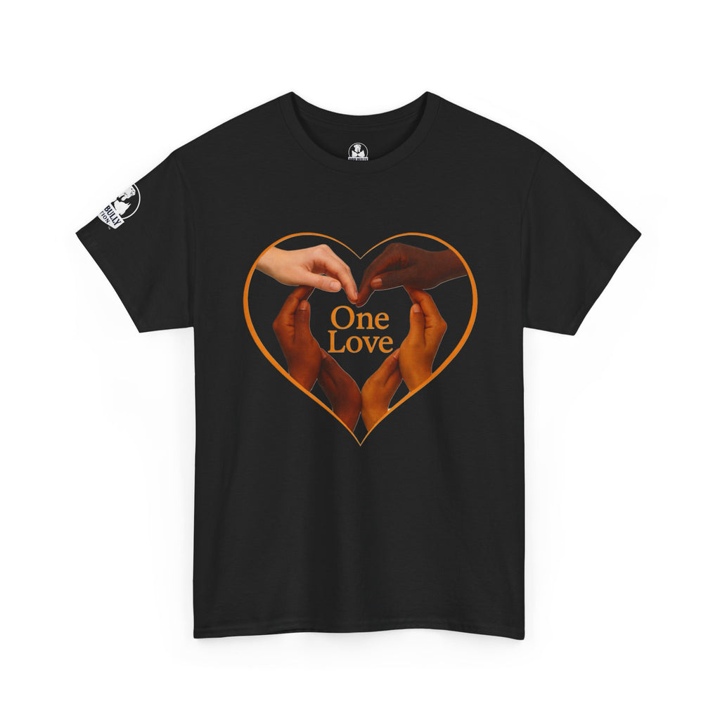 One Love Shirt, Unity and Diversity Tee, Inspirational Graphic T-Shirt, Inclusive Message Shirt, Kindness and Equality Tee, Unisex Cotton Tee