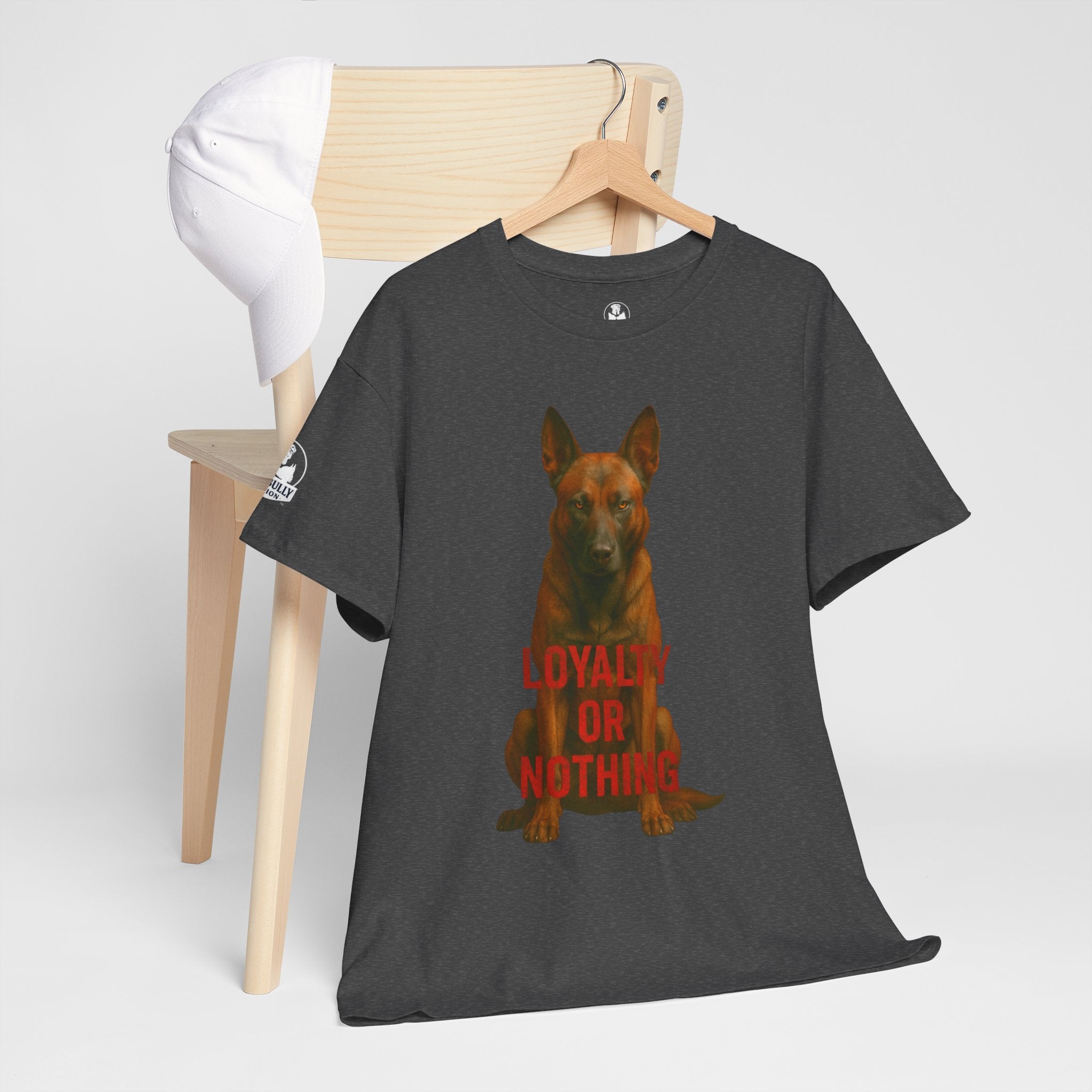 Loyalty Or Nothing Belgian Malinois Shirt, Belgian Malinois Dog Lover Tee, K9 Working Dog Shirt, Malinois Owner Gift, Guardian Breed T-Shirt