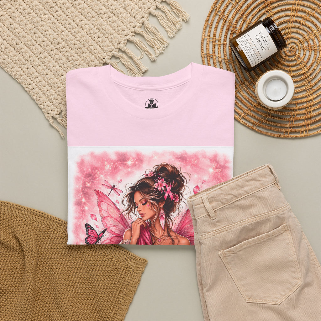 PetalWisp Together We Shine Breast Cancer Awareness Graphic Tee