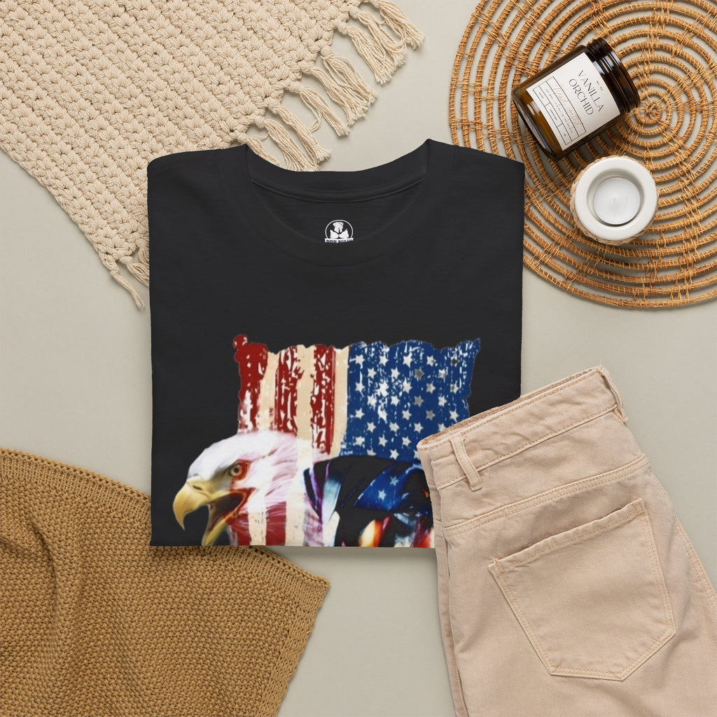 Rottweiler T-Shirt, Eagle Graphic Tee, Dog Lover Gift, Rottweiler Graphic Shirt, American Eagle Apparel, Talon & Fang™