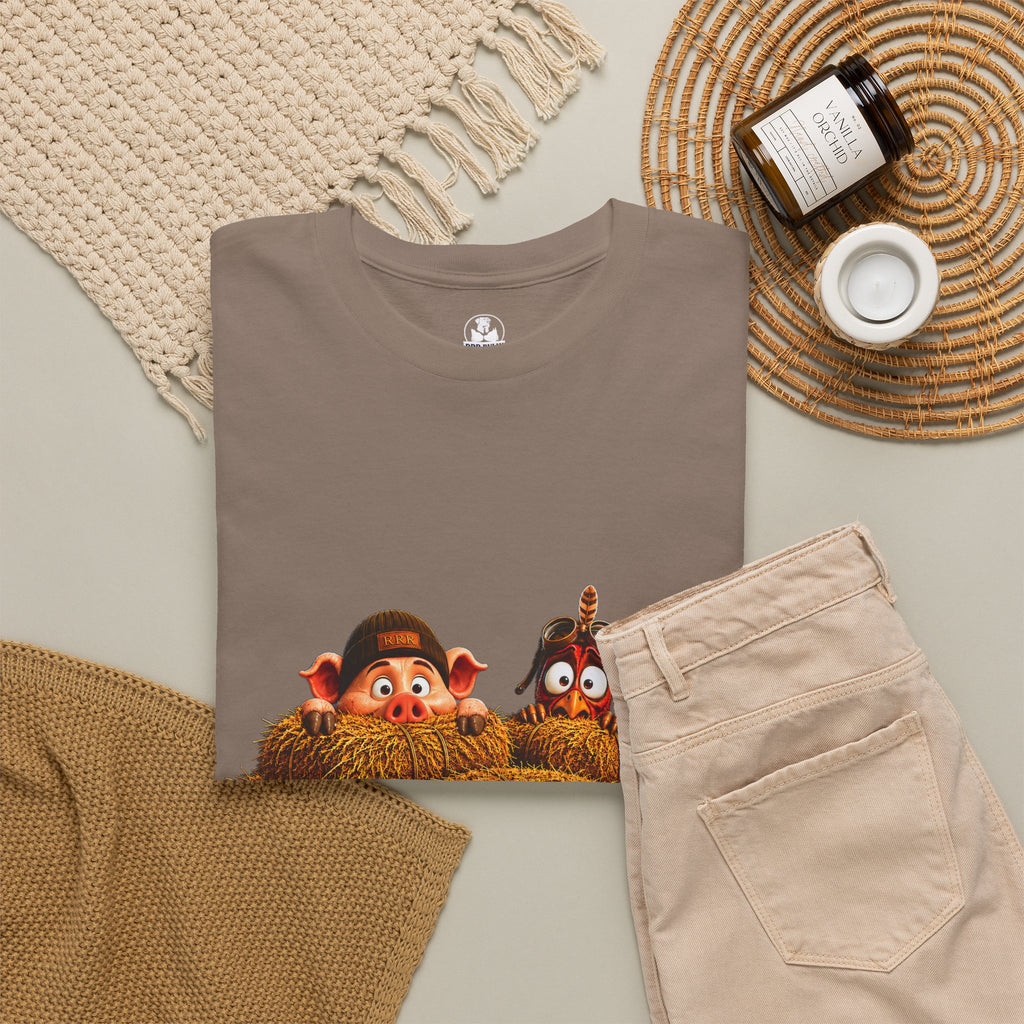 Pluck and Curly™ Thanksgiving Escape Limited Edition Unisex Graphic Tee