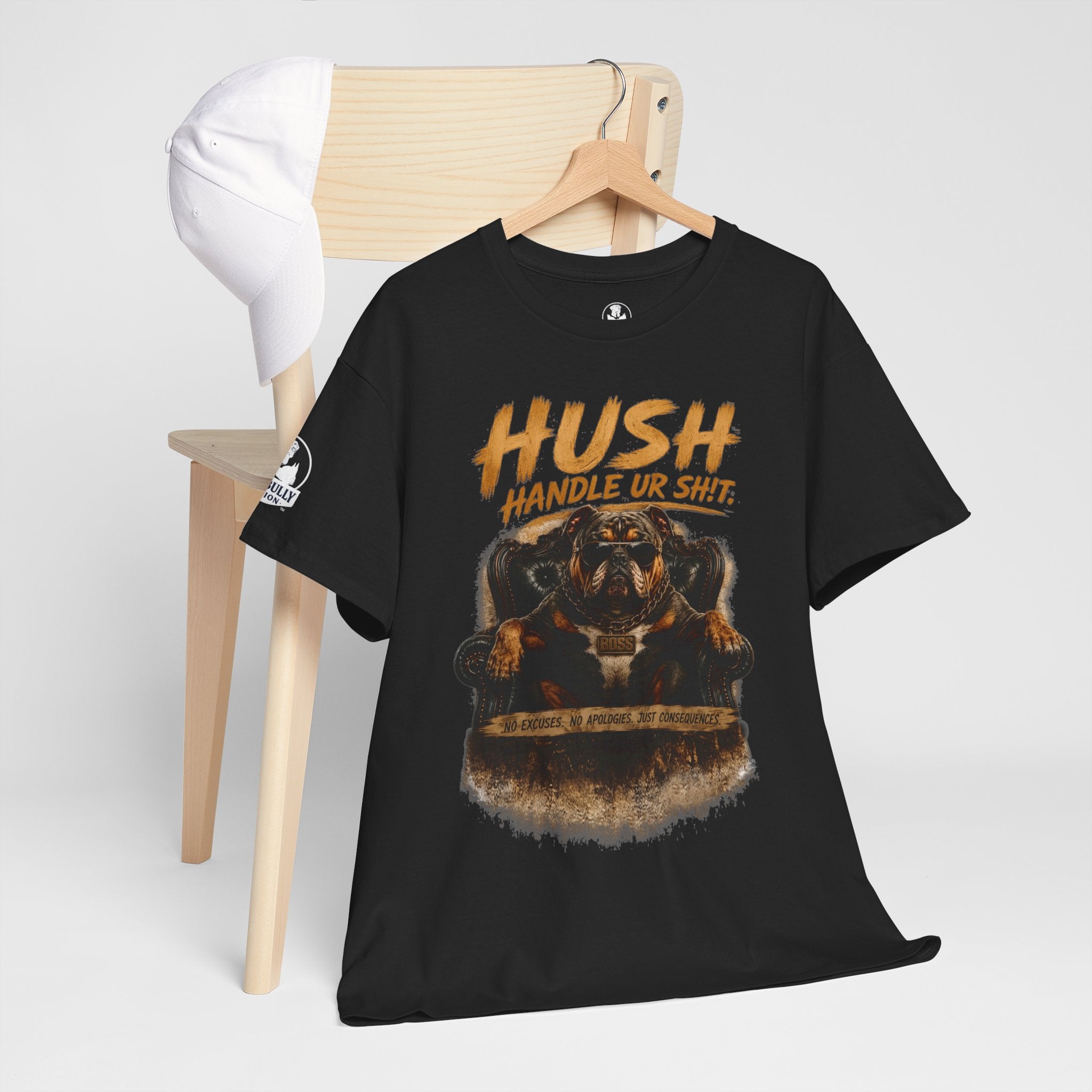 HUSH™ Handle U’r Sh!t | Urban Edge™ Unisex Graphic T-Shirt
