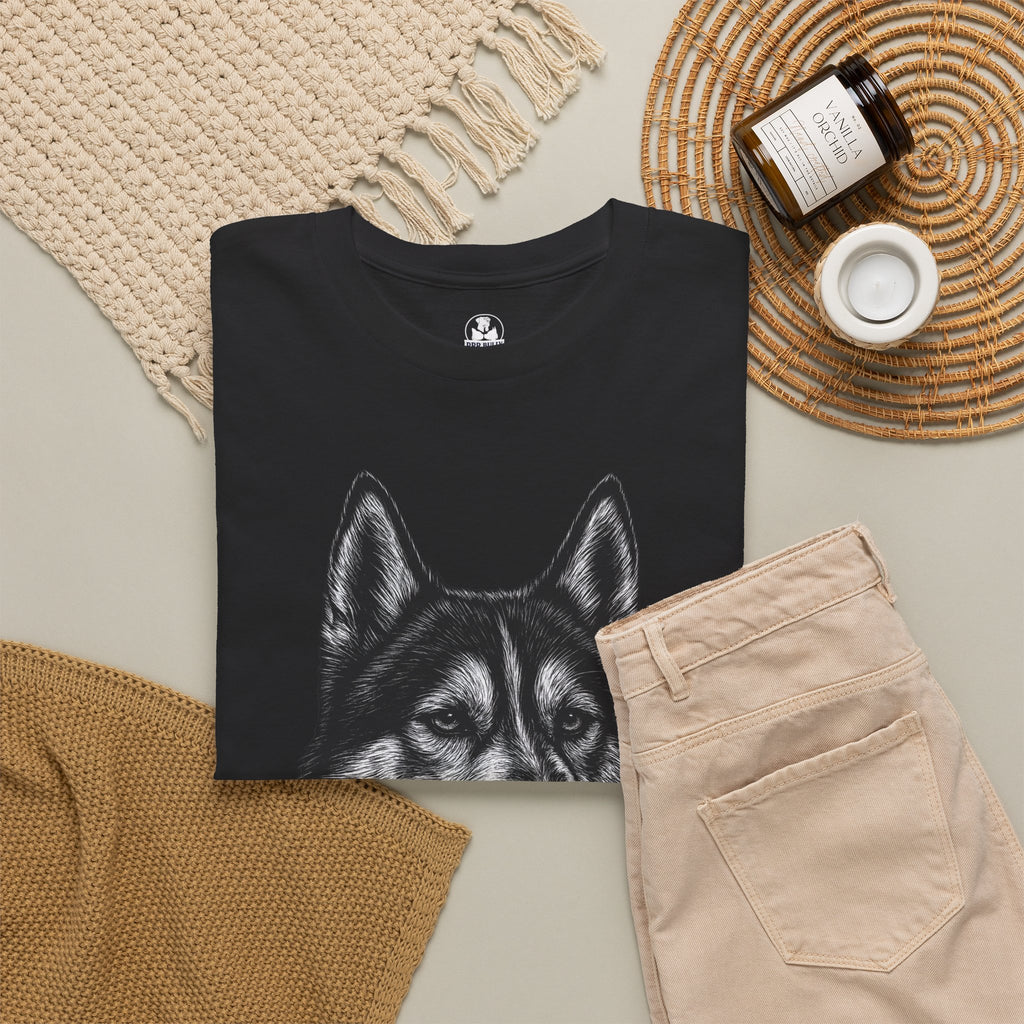 Siberian Husky T-Shirt | Siberian Husky Dog Lover Gift | Husky Owner Graphic Tee