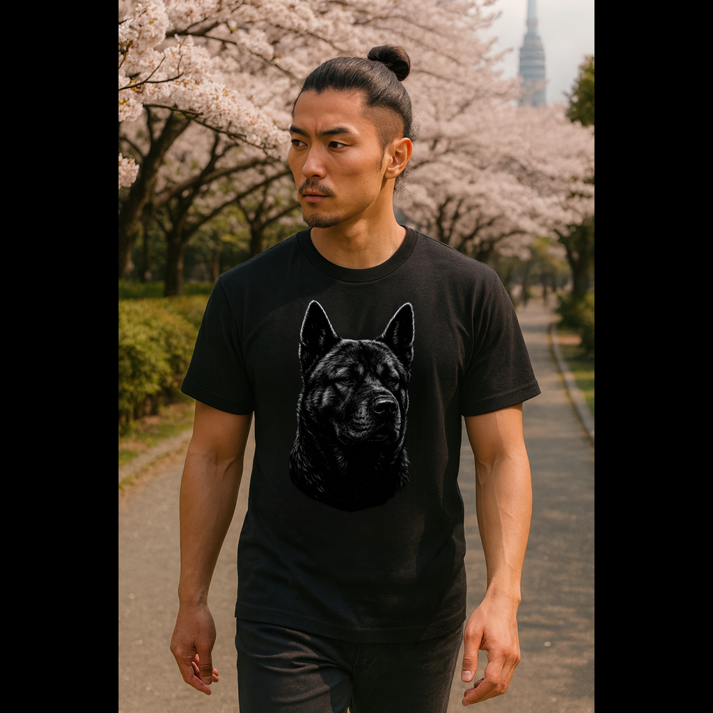 Akita Dog Lover T-Shirt | Akita Guardian Breed Graphic Tee | Loyal Japanese Dog