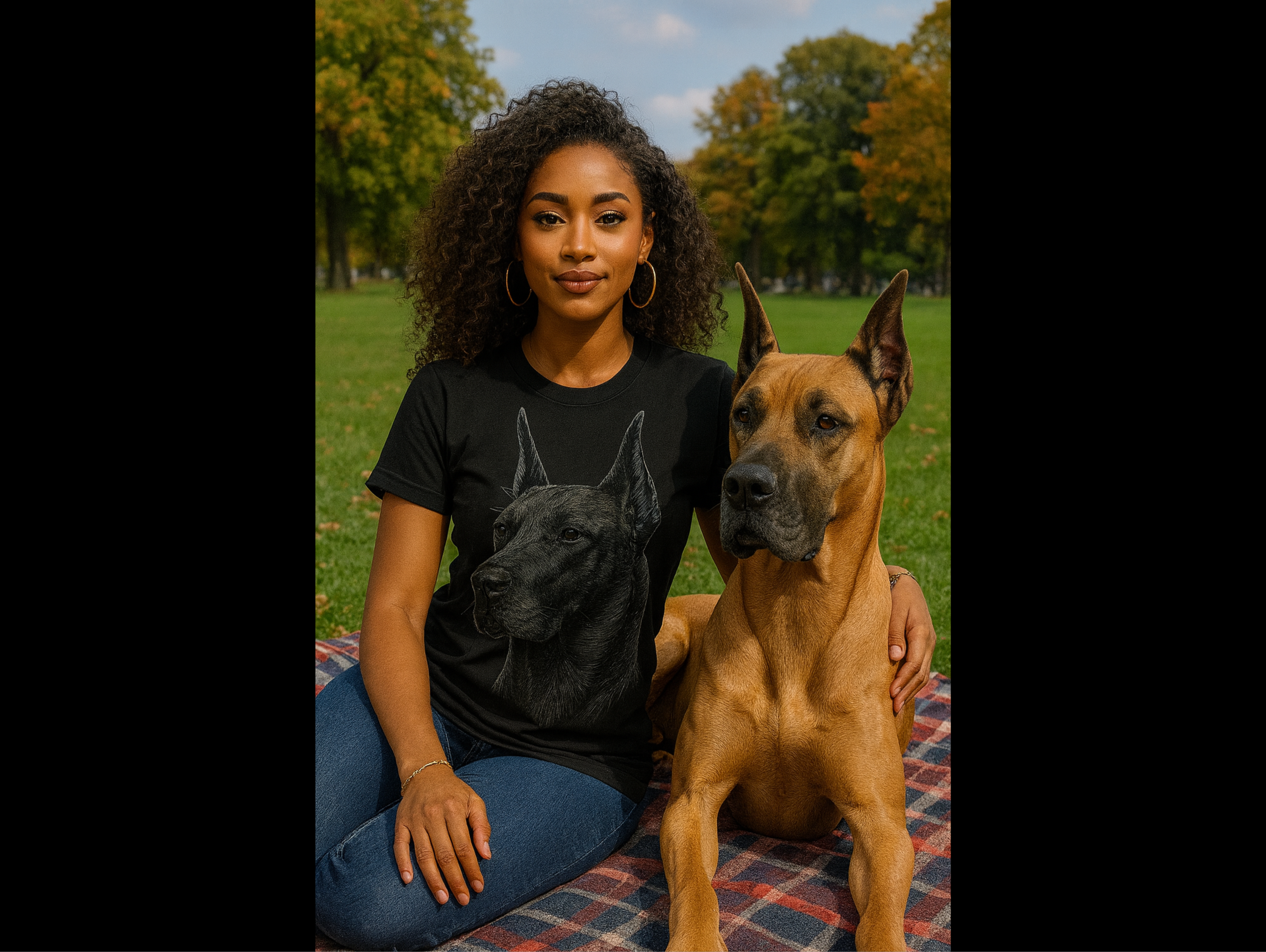 Great Dane T-Shirt | Great Dane Dog Lover Gift | Great Dane Owner Graphic Tee | Gentle Giant Dog Shirt