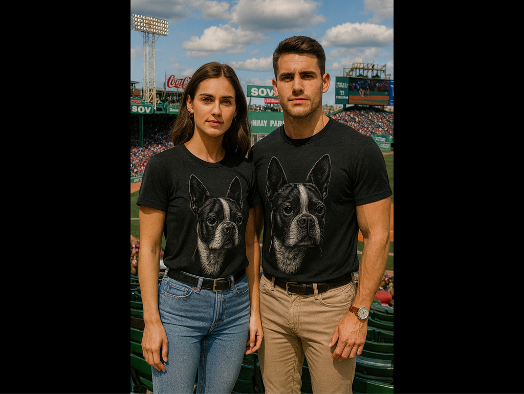 Boston Terrier Graphic T-Shirt | TrueBreed™ Icons™ Dog Lover Tee