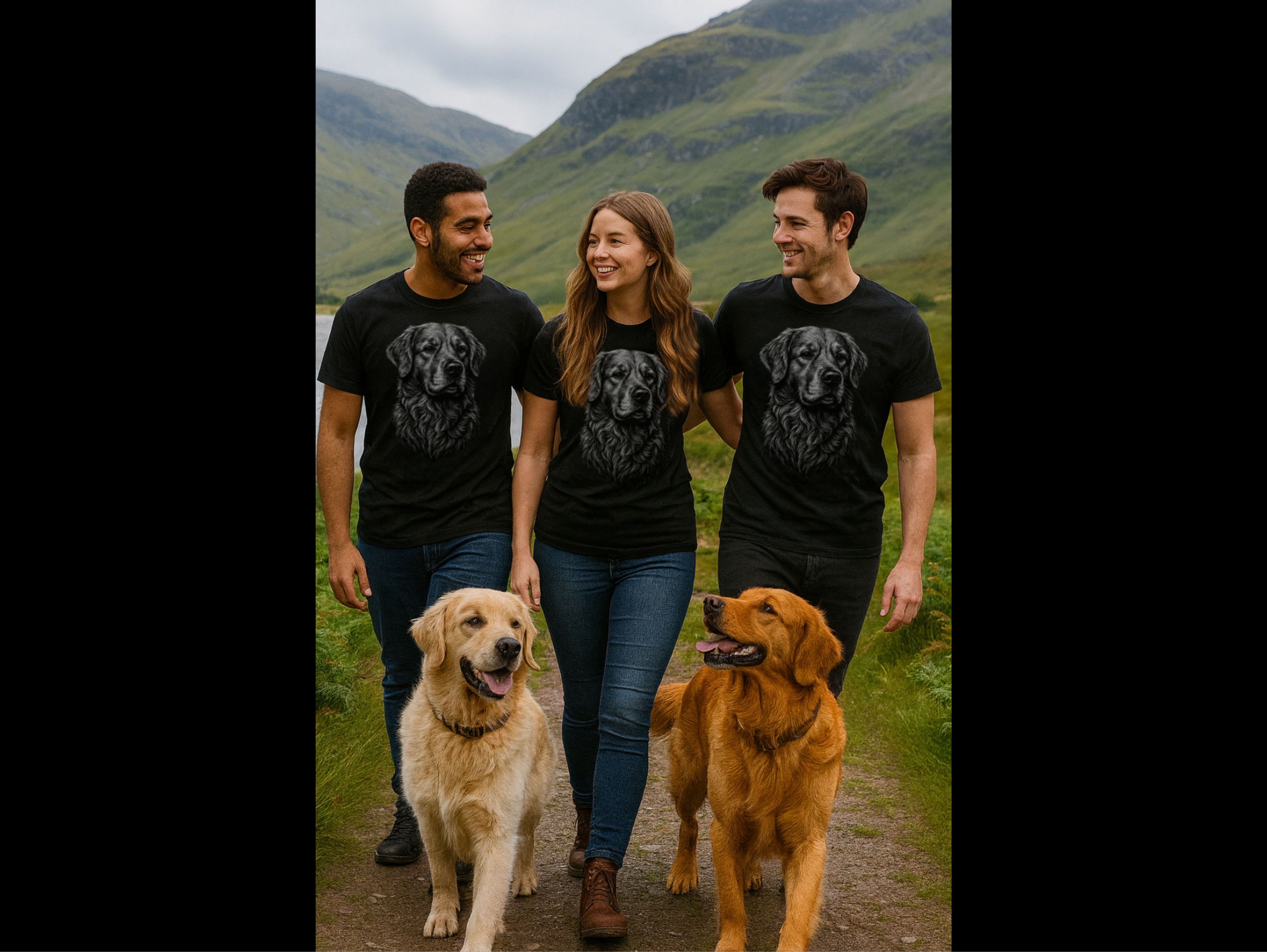 Golden Retriever T-Shirt | Golden Retriever Graphic Tee | Golden Retriever Lover Gift