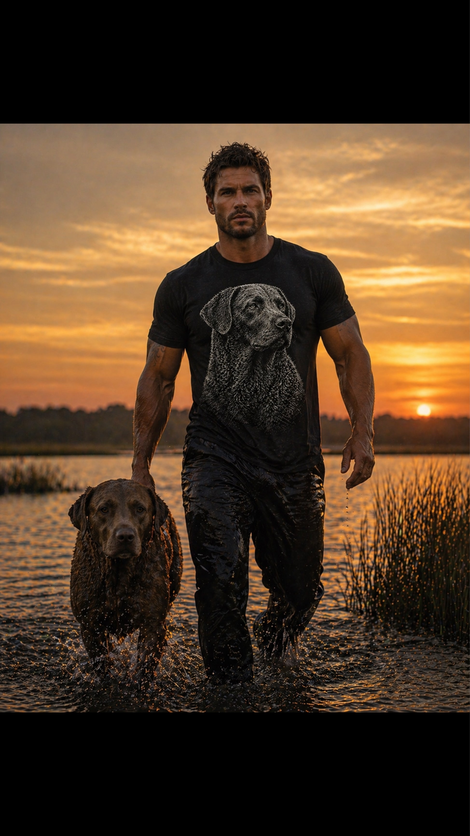 Chesapeake Bay Retriever T-Shirt | The Legends™ Chesapeake Bay Retriever Graphic Tee | Retriever Dog Lover Gift | Waterfowl Hunting Dog Shirt