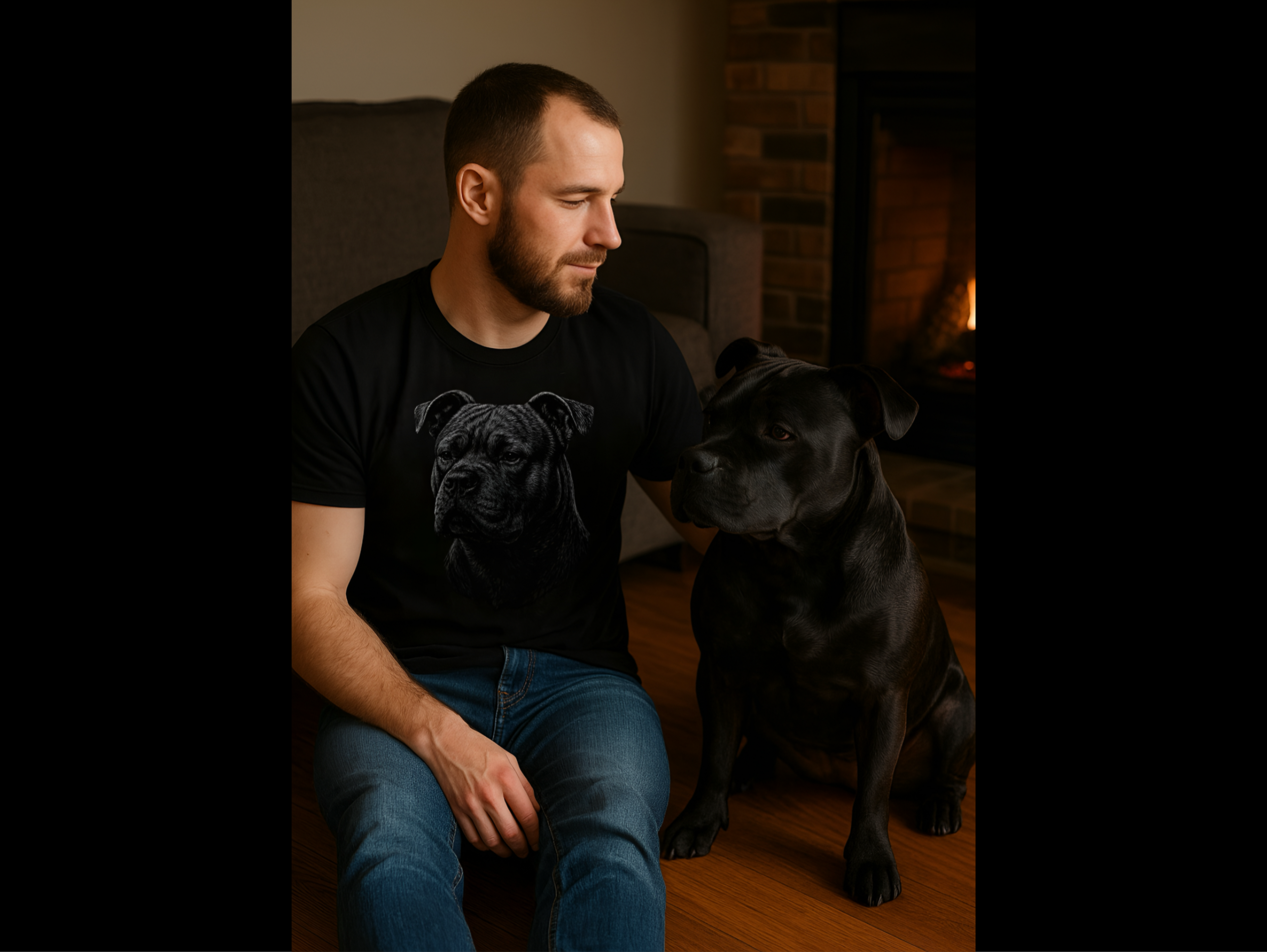 Staffordshire Bull Terrier T-Shirt | The Legends™ Staffordshire Bull Terrier Graphic Tee | Staffy Dog Lover Gift | Loyal Companion Dog Shirt