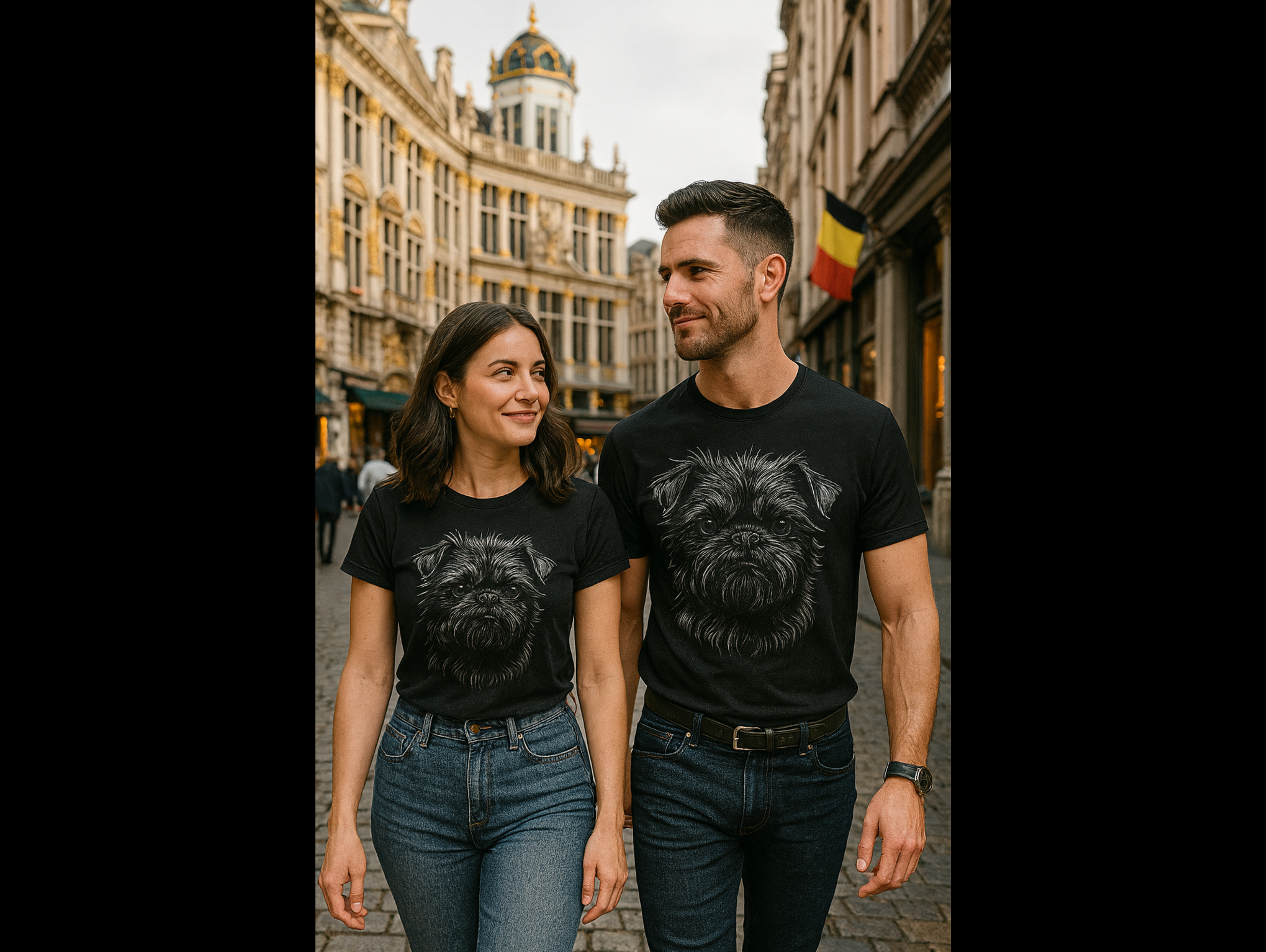 Brussels Griffon T-Shirt | Brussels Griffon Dog Lover Gift | Brussels Griffon Owner Graphic Tee