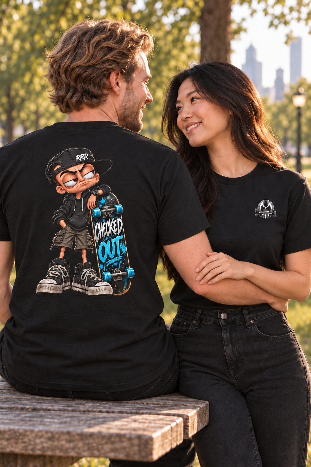 Featherweight Fred Checked Out Graphic Tee Urban Edge Collection