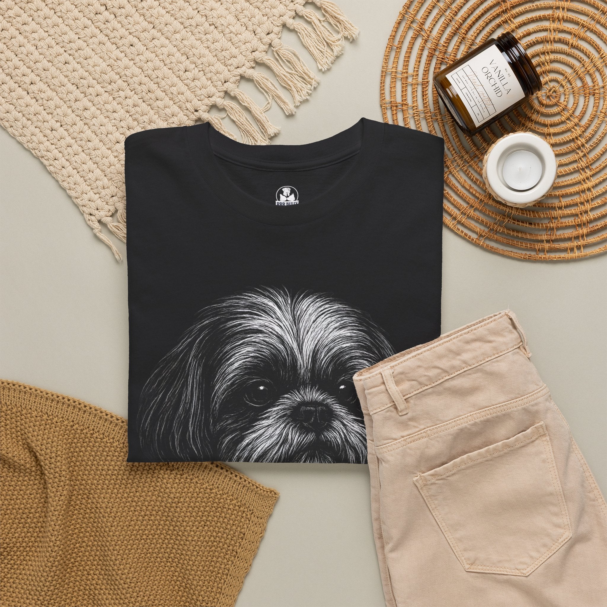 Shih Tzu T-Shirt | Shih Tzu Dog Lover Gift | Shih Tzu Mom Graphic Tee | Companion Dog Owner Shirt
