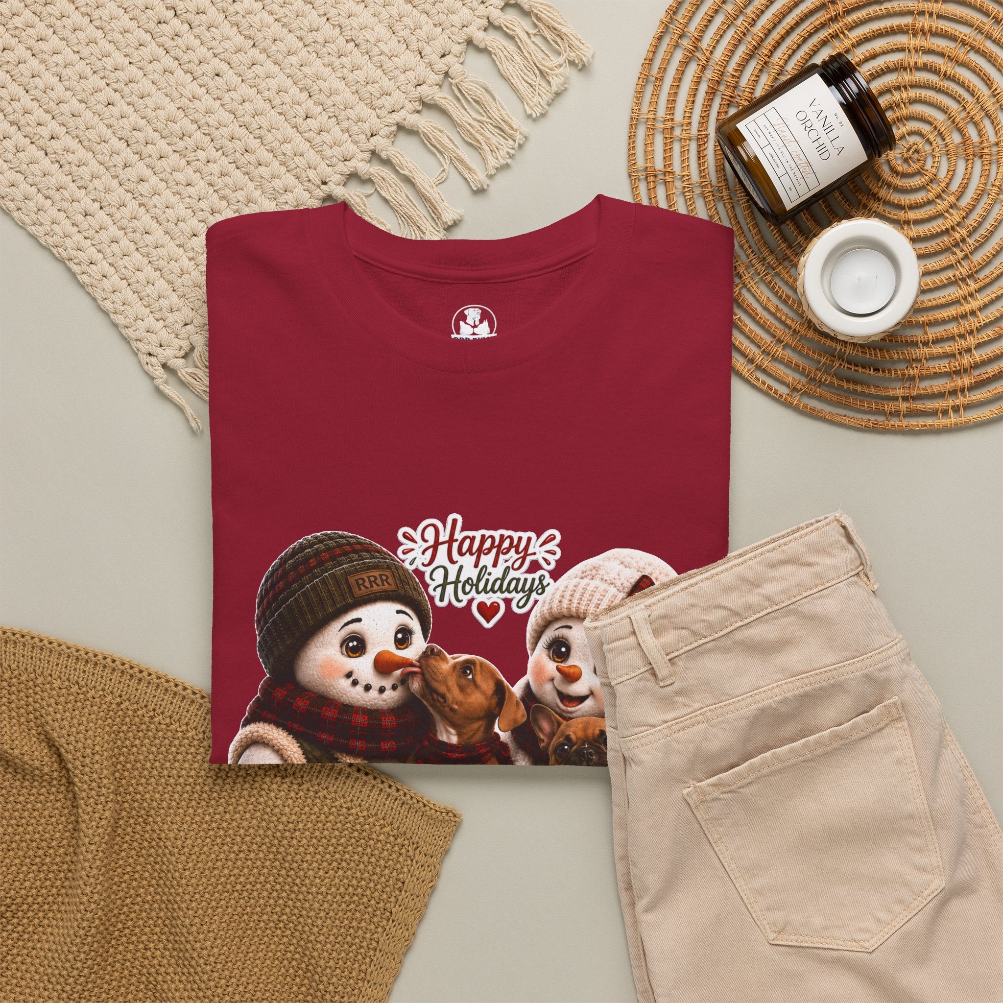 Limited Edition Chill & Lumi™️ with Friends Christmas Graphic Unisex T-Shirt