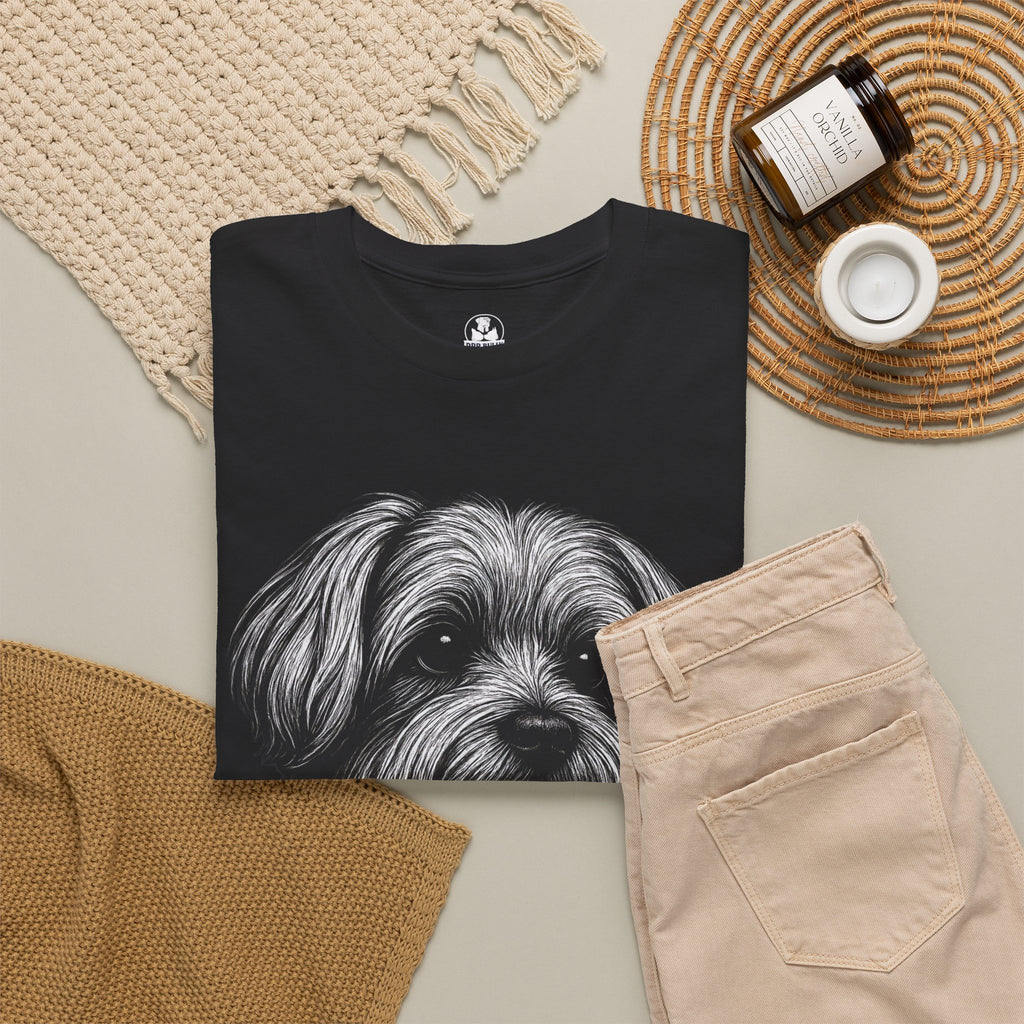 Maltese T-Shirt | Maltese Dog Lover Gift | Maltese Mom Graphic Tee | Elegant Companion Dog Shirt