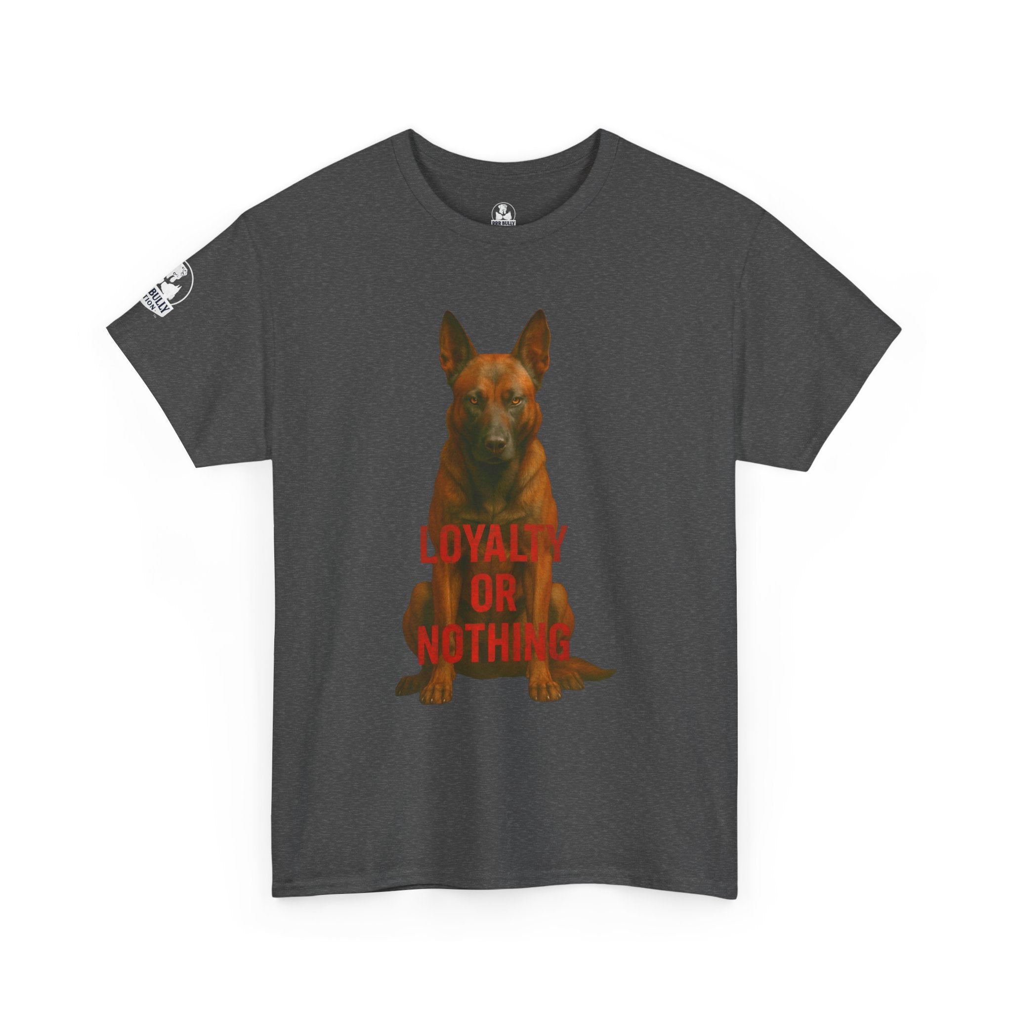 Loyalty Or Nothing Belgian Malinois Shirt, Belgian Malinois Dog Lover Tee, K9 Working Dog Shirt, Malinois Owner Gift, Guardian Breed T-Shirt