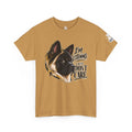 Akita I’m Listening I Just Don’t Care Urban Edge Graphic T Shirt
