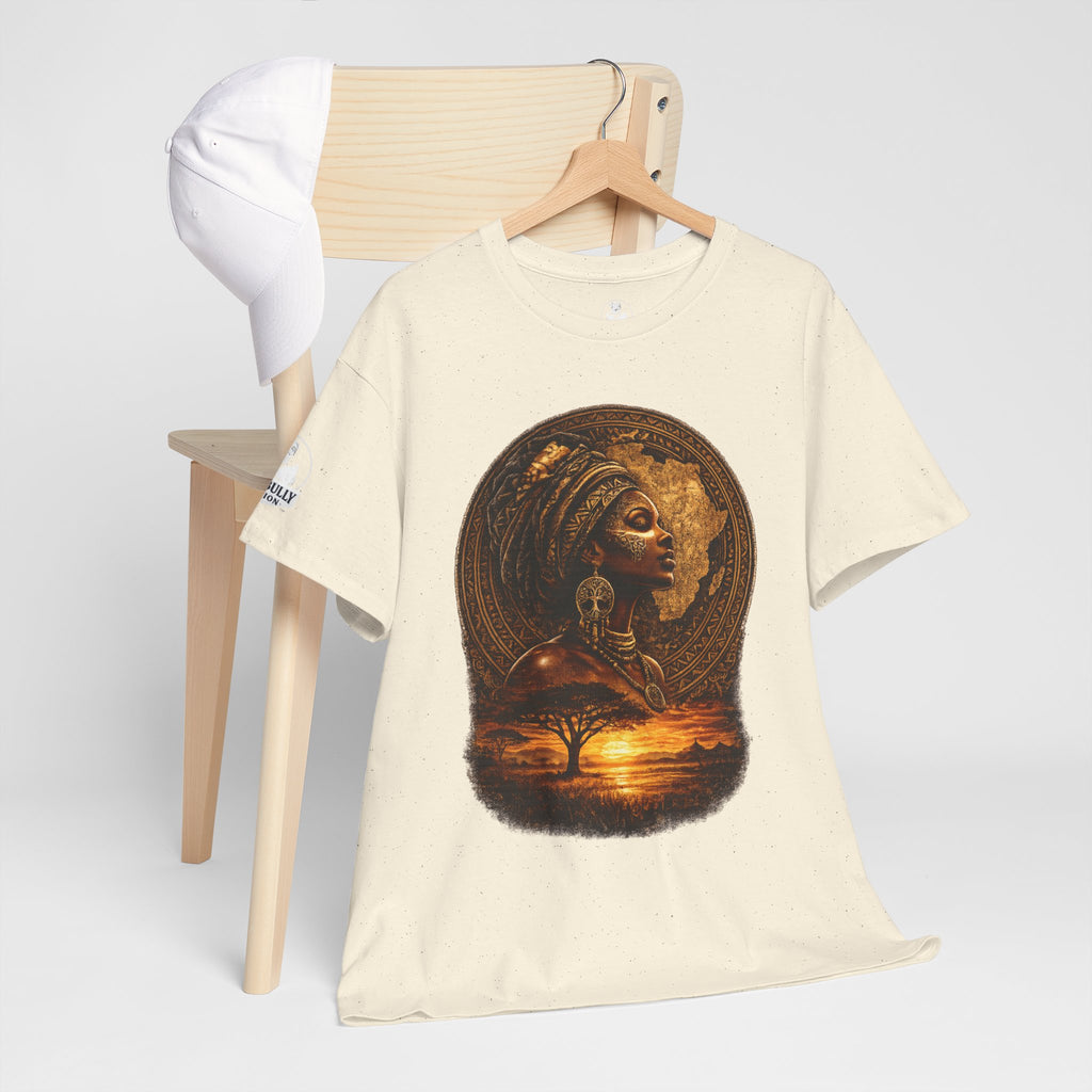 Eternal Essence™ African Heritage Graphic T-Shirt | Cultural Art Gift